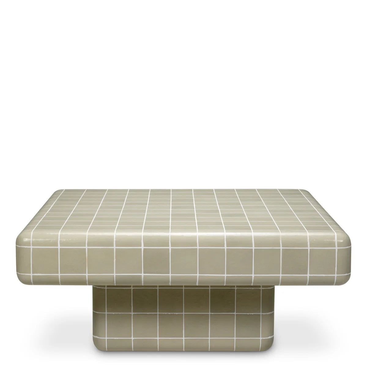 MATEO Outdoor Coffee Table Warm Grey