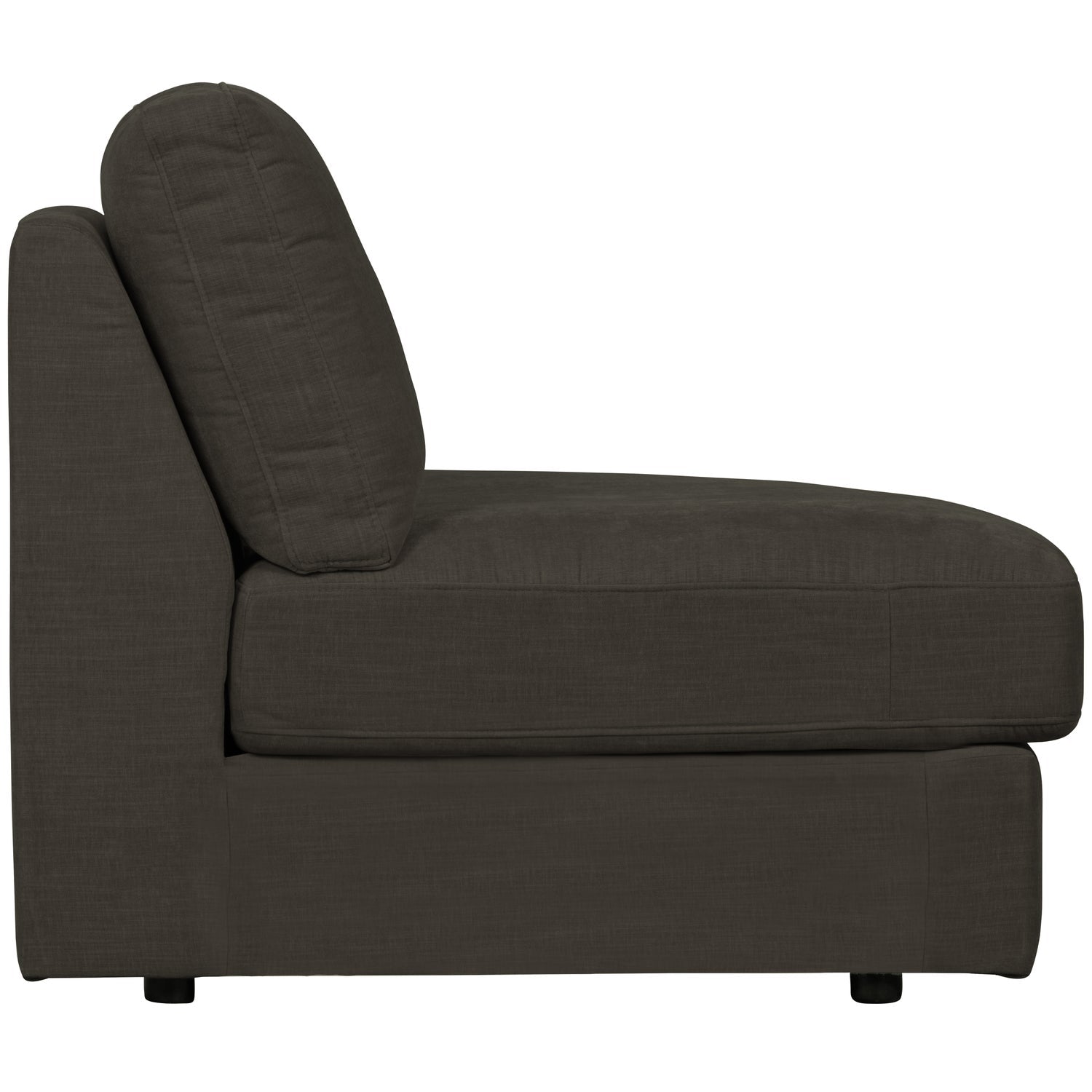 Sofa FAMILY - offenes Modul rechts anthrazit