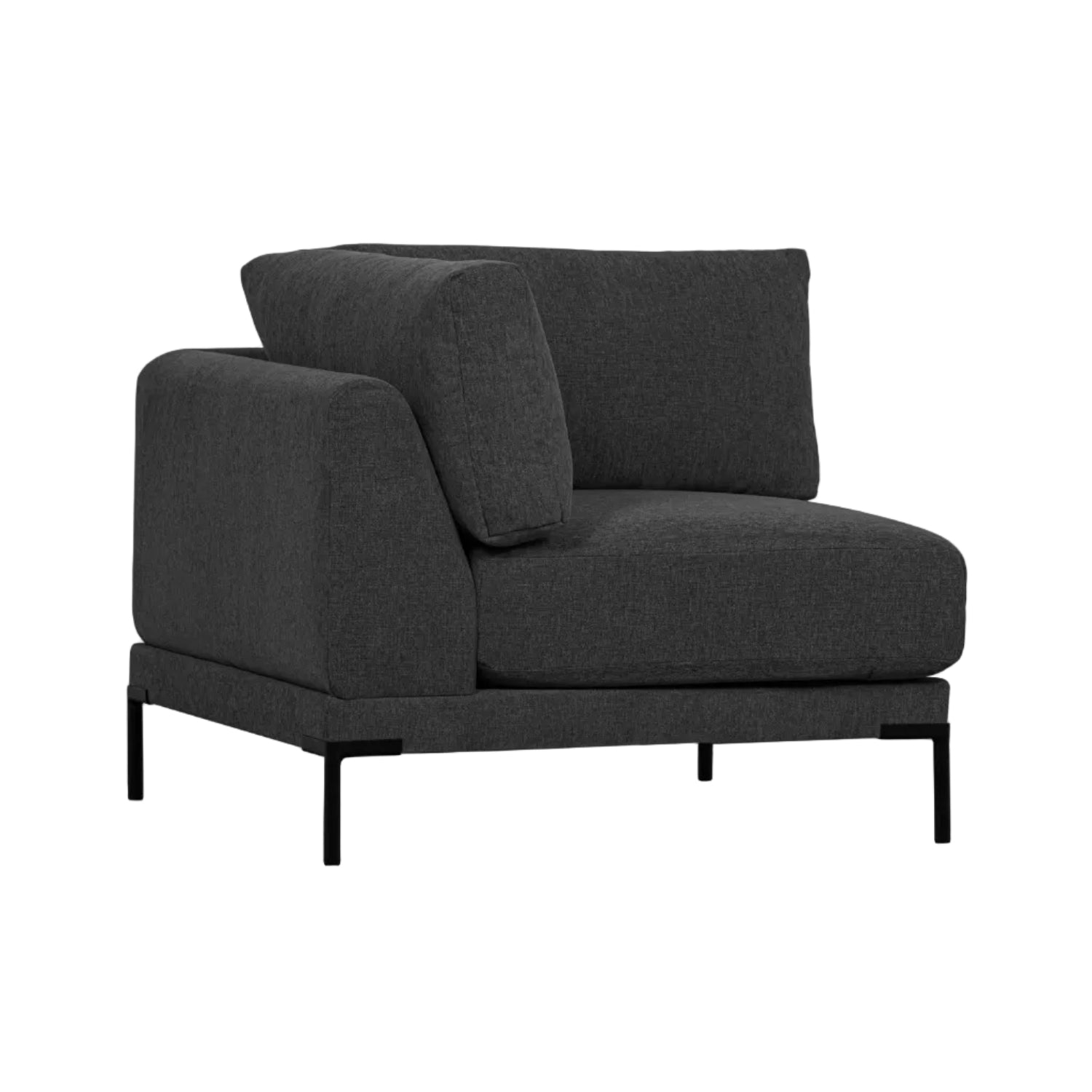 Sofa COUPLE - antraciet hoekmodule