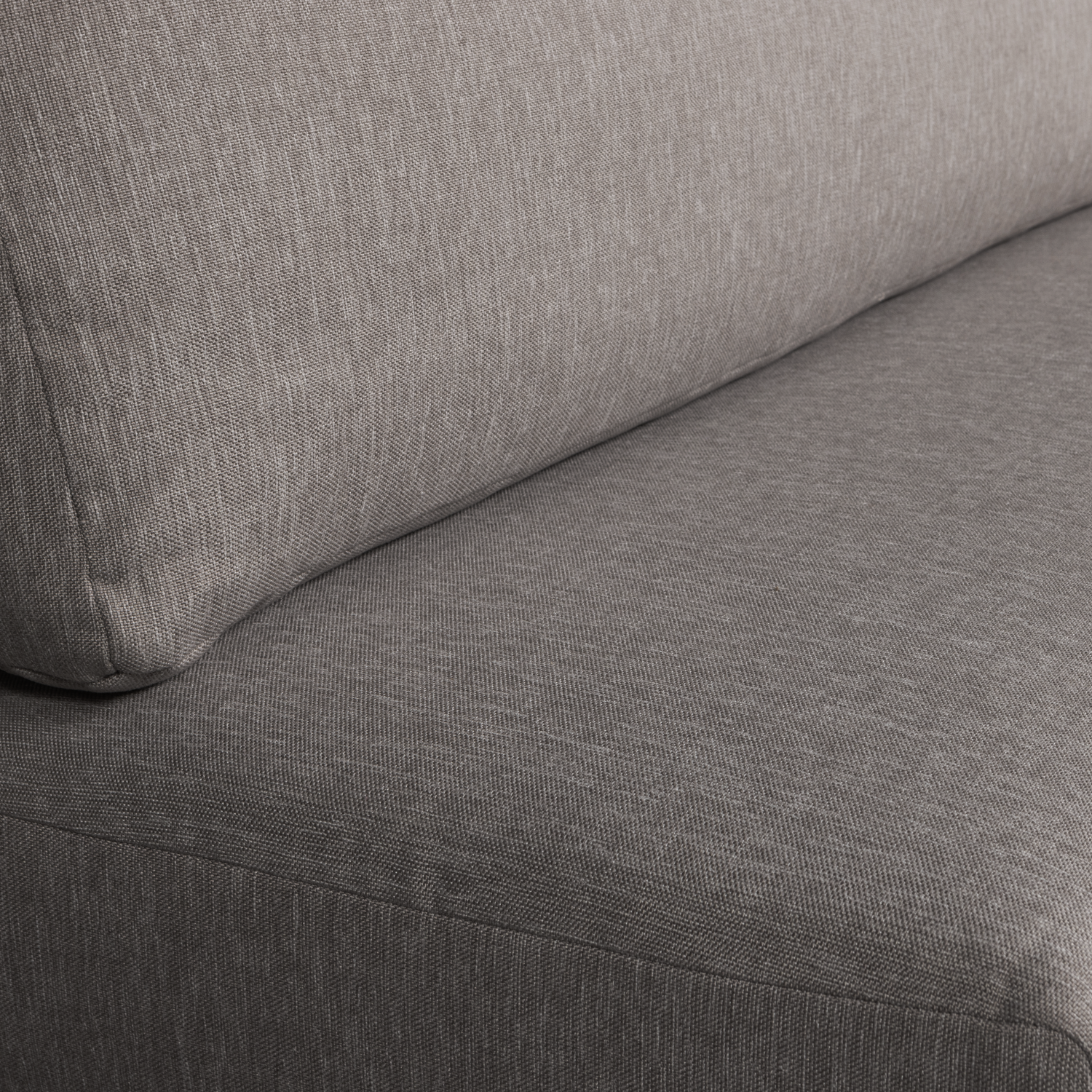 Kanapa COUPLE DINING BENCH - moduł środkowy szary do salonu