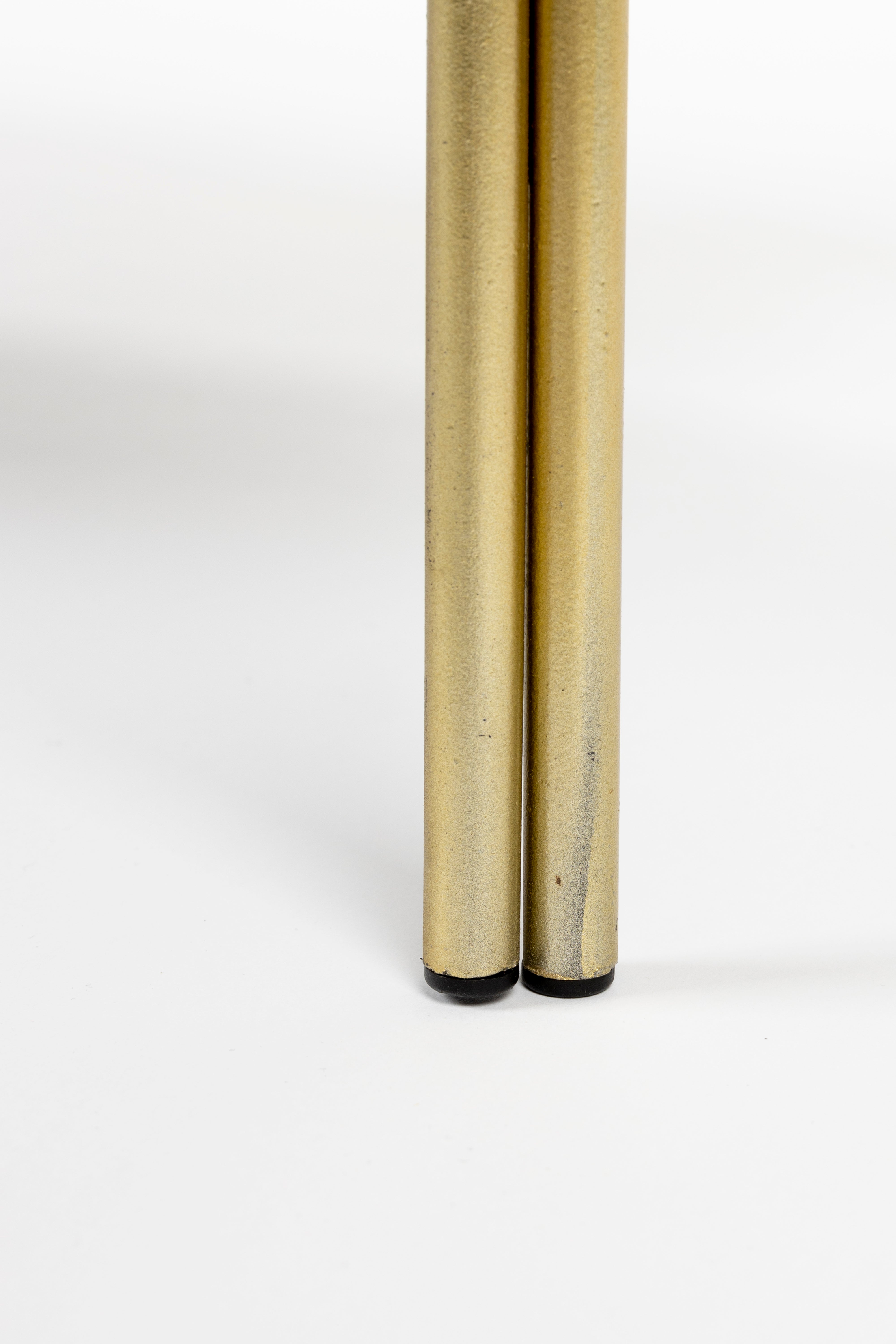 LIAH shelf with glass and gold base