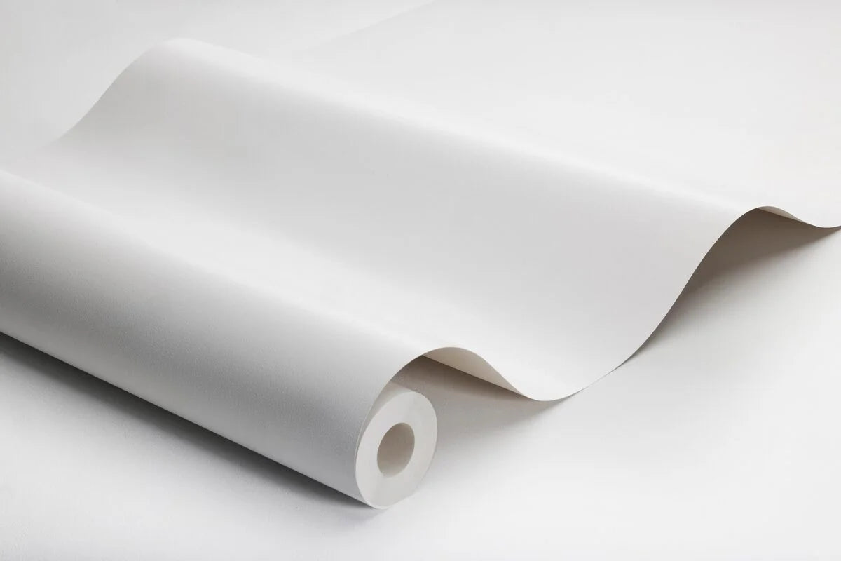 Tapeta strukturalna imitująca len LINEN - WHITE LINEN złamany biały na ścianę – Boråstapeter