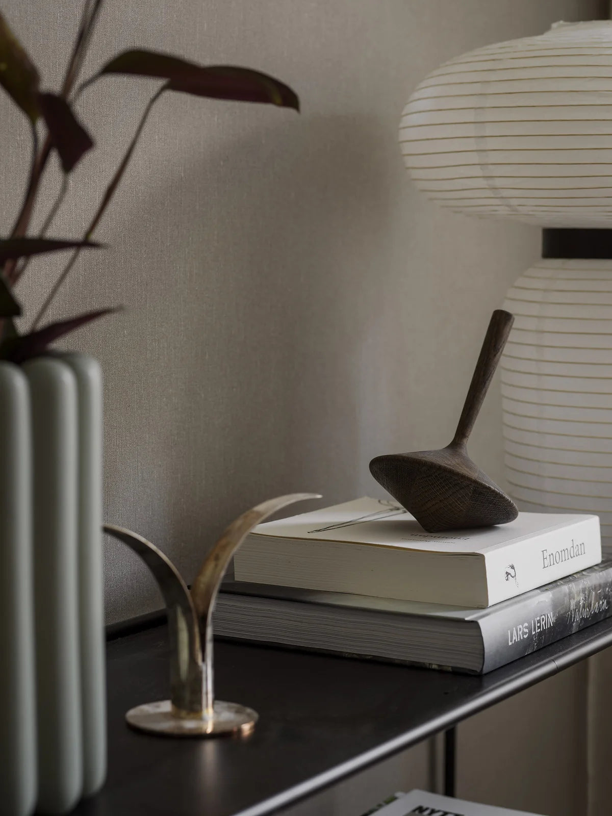 Structuurtapijt dat linnen imiteert LINEN - MUSCOT LINEN lichtbruin