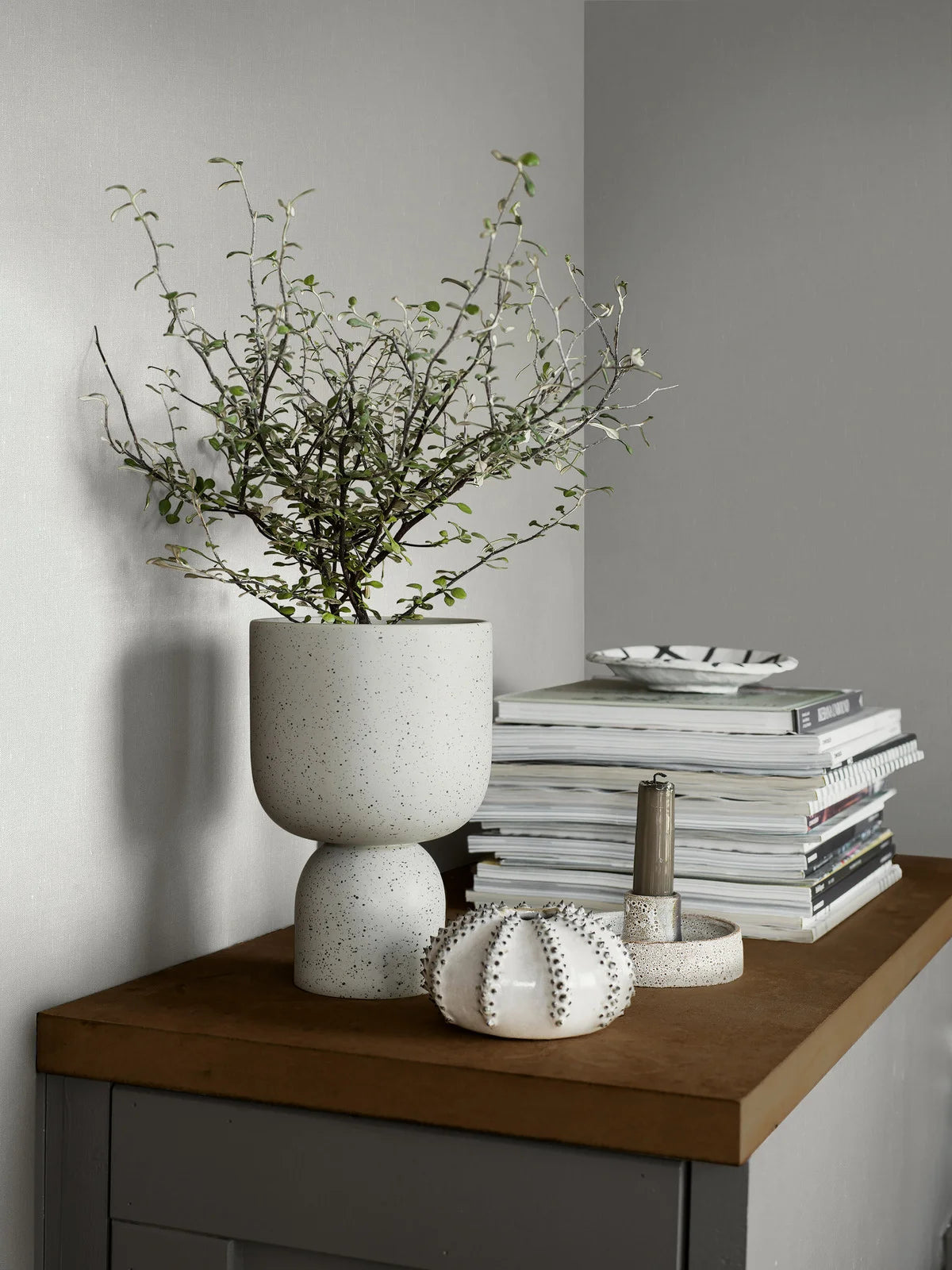 Strukturierte Tapete, die Leinen imitiert - SCHWEDISCHES GRAU