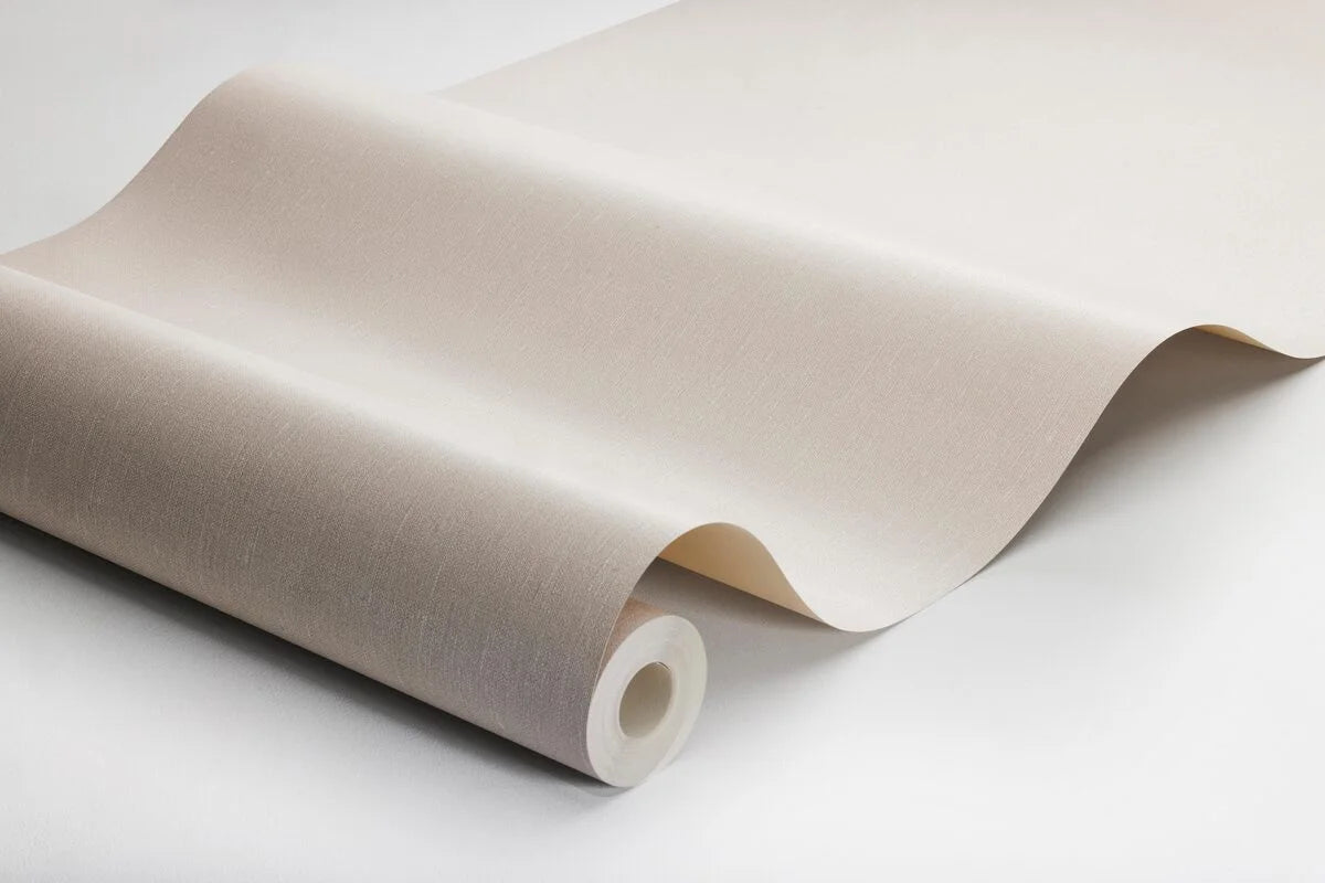 Structuurbehang dat linnen imiteert LINEN - SOFT BLUSH lichtroze