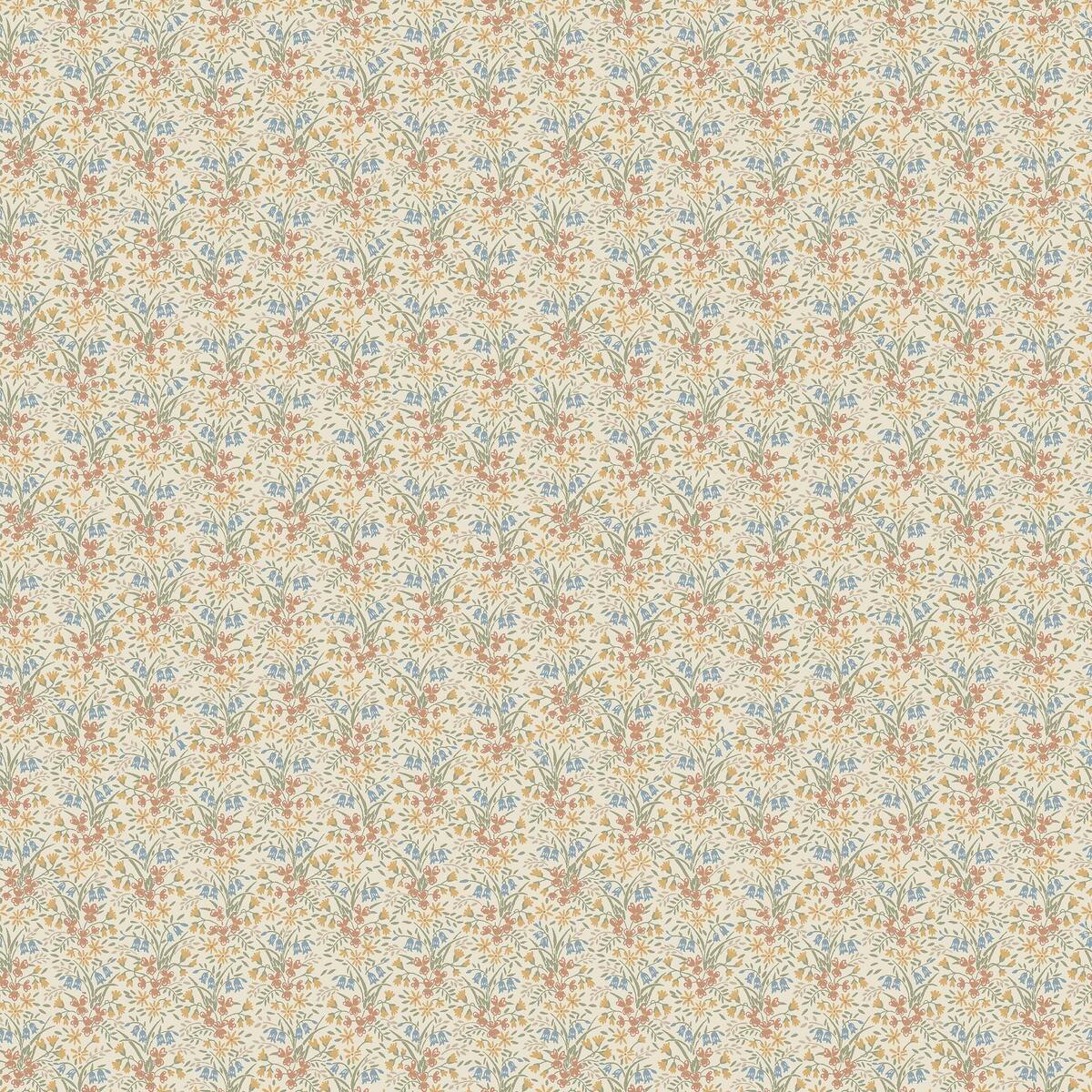 Beige wandtapijt met bloemenmotief BELLA