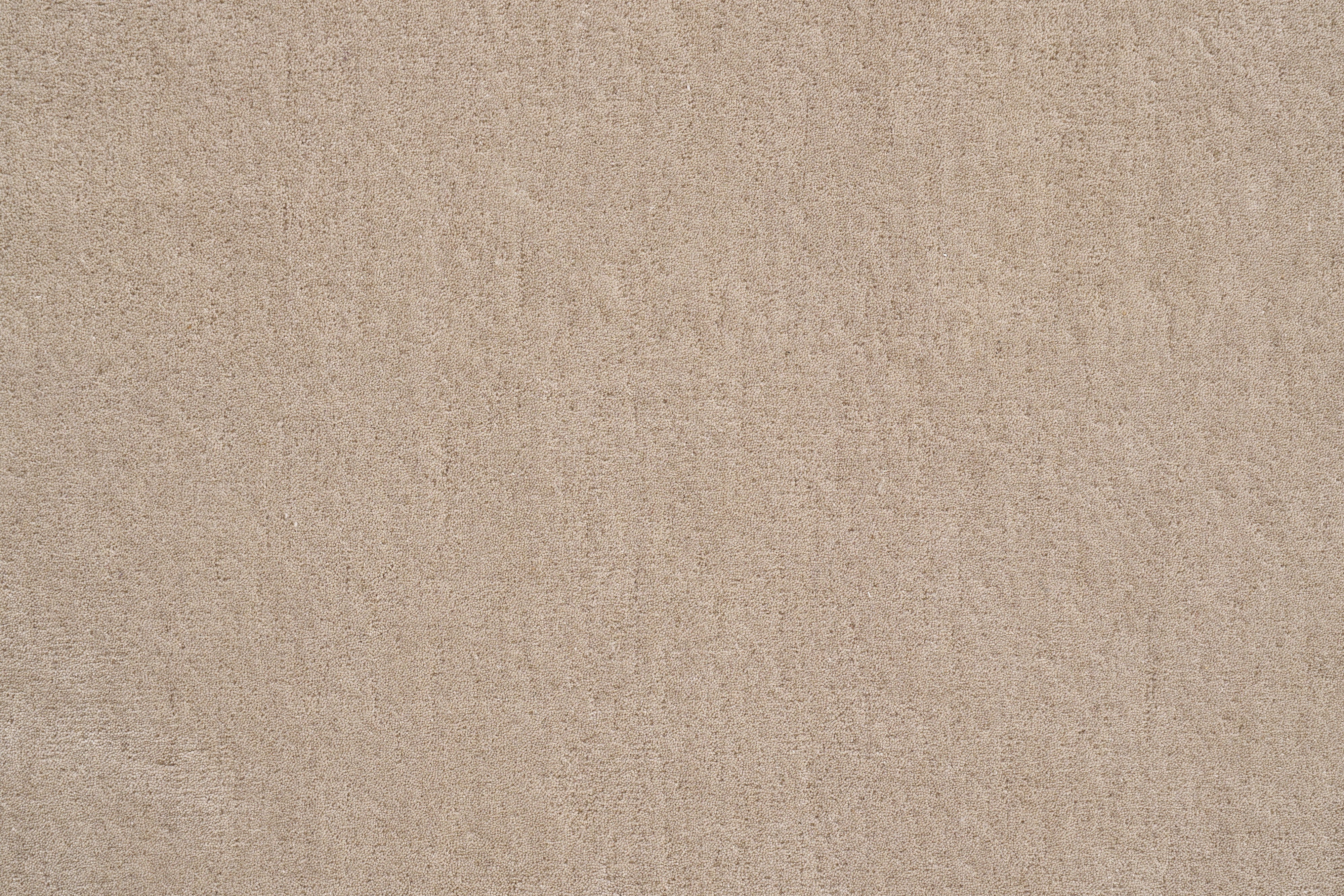 Ronde vloerkleed LAILA beige met zwart
