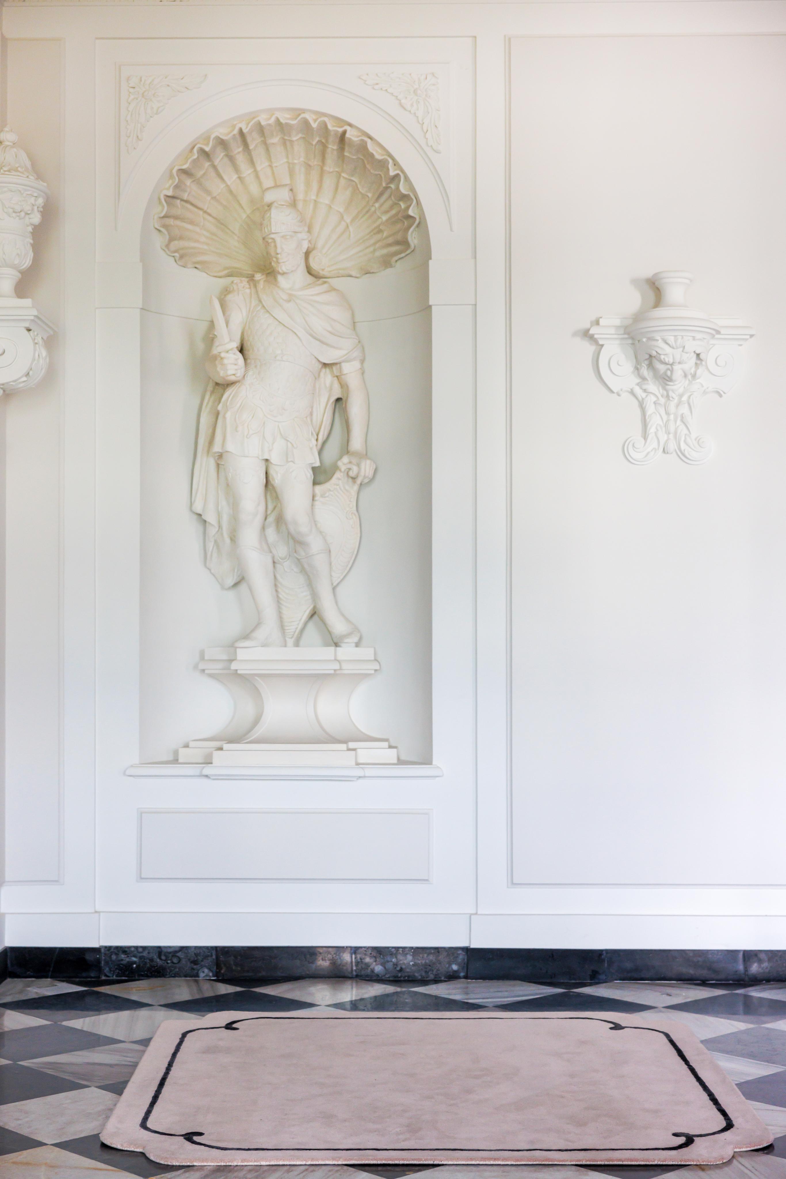 Teppich COOKIE beige mit Schwarz