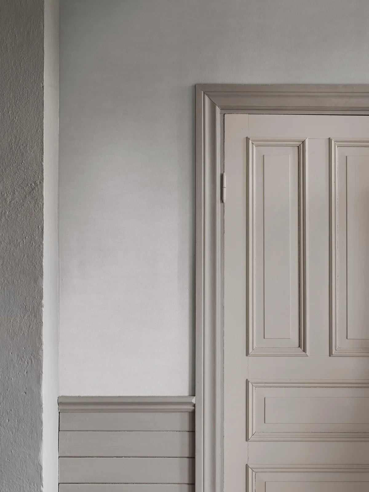 Canvas-like Wallpaper SHADES - MUSCOVITE Light Gray