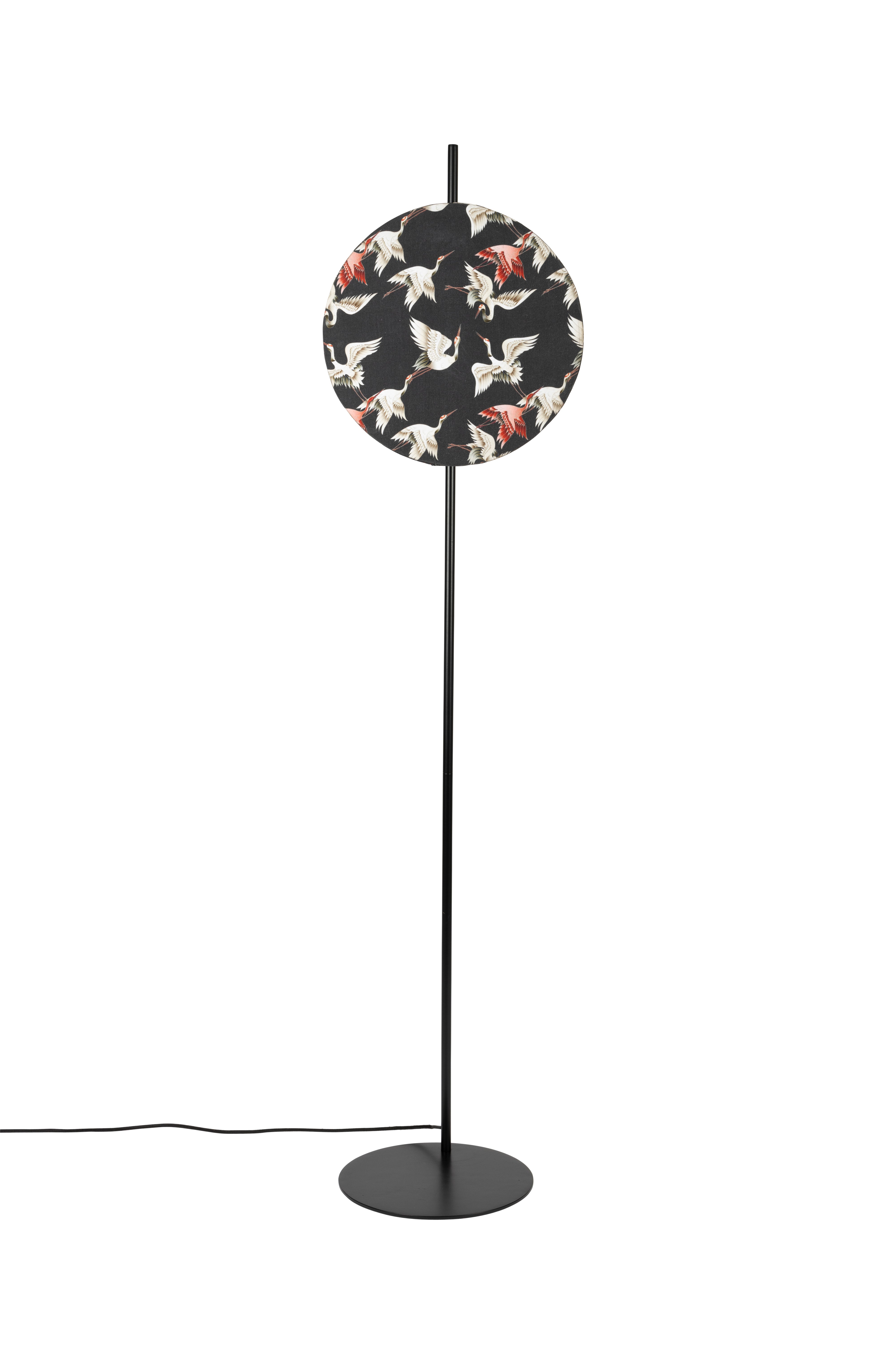 JAYLEE black floor lamp