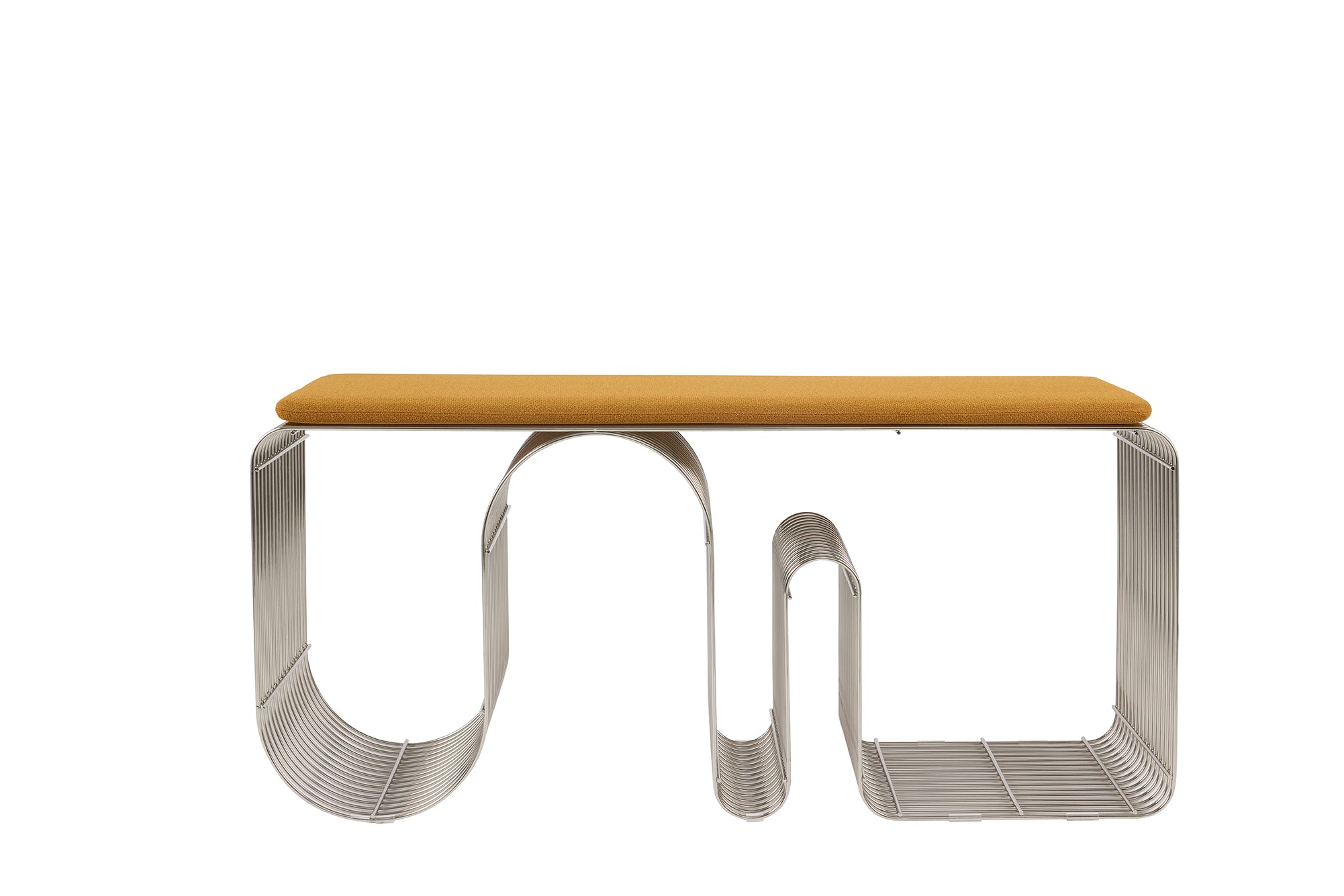 Zitkussen CURVA bruin bouclé