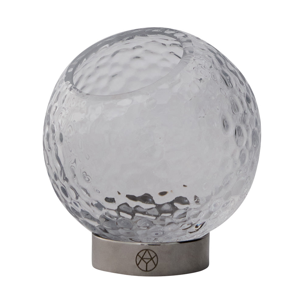 GLOBE BUBBLES Vase transparent glass