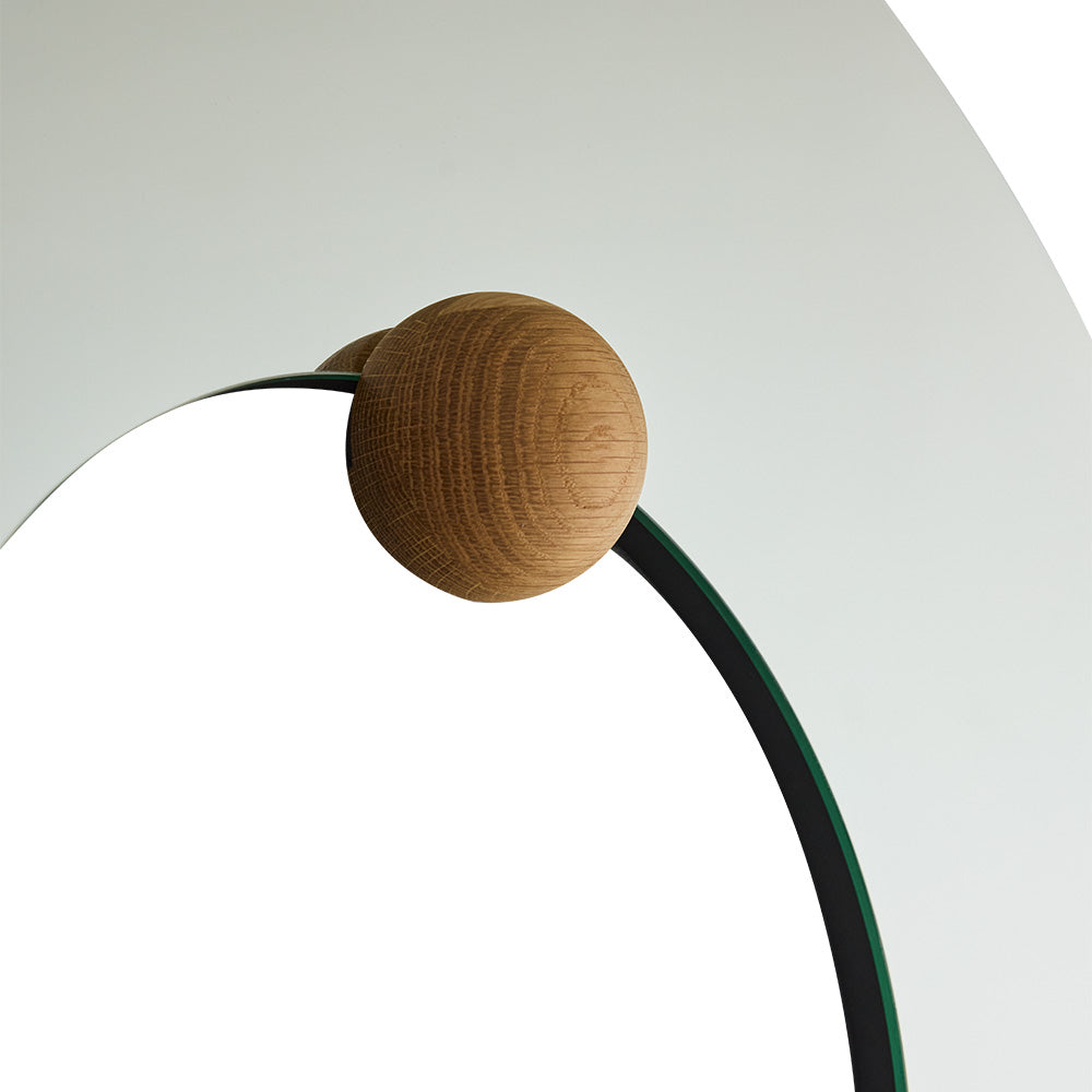 Ronde Lustro CASTELLUM eikenhout