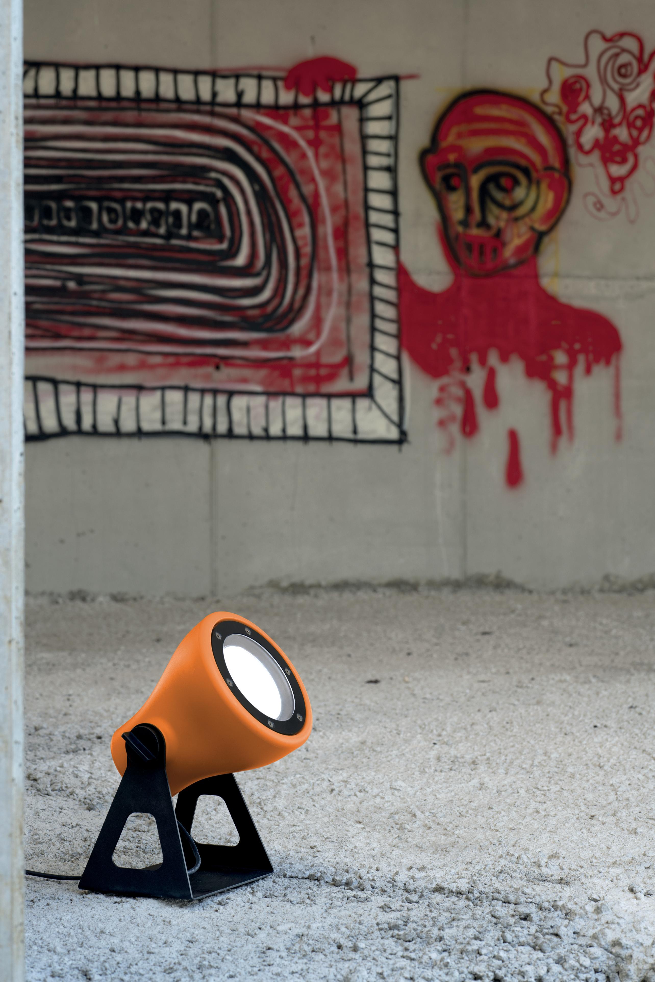 Lampa zewnętrzna podłogowa FROG pomarańczowy