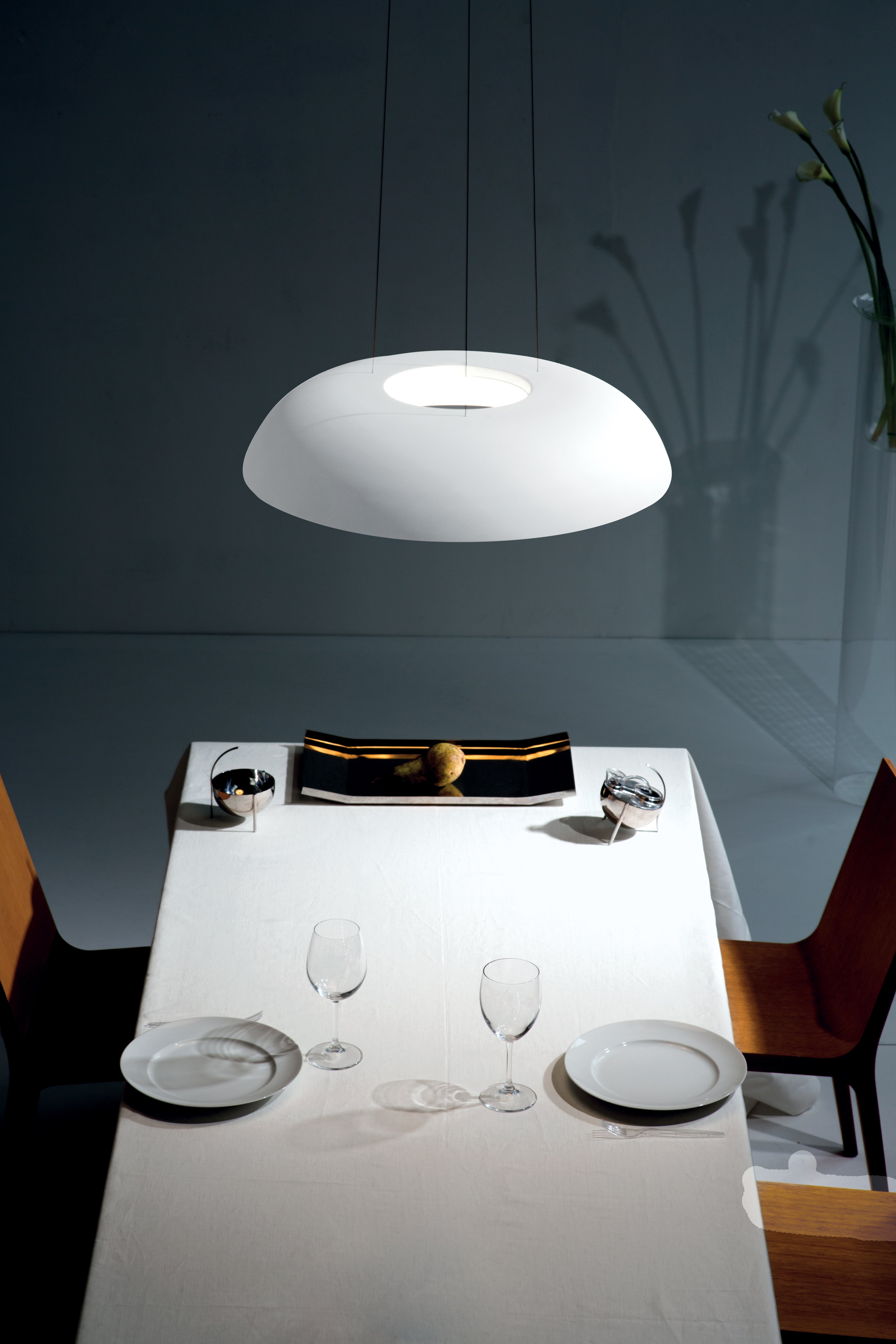 Hanglamp MAGGIOLONE mat bruin