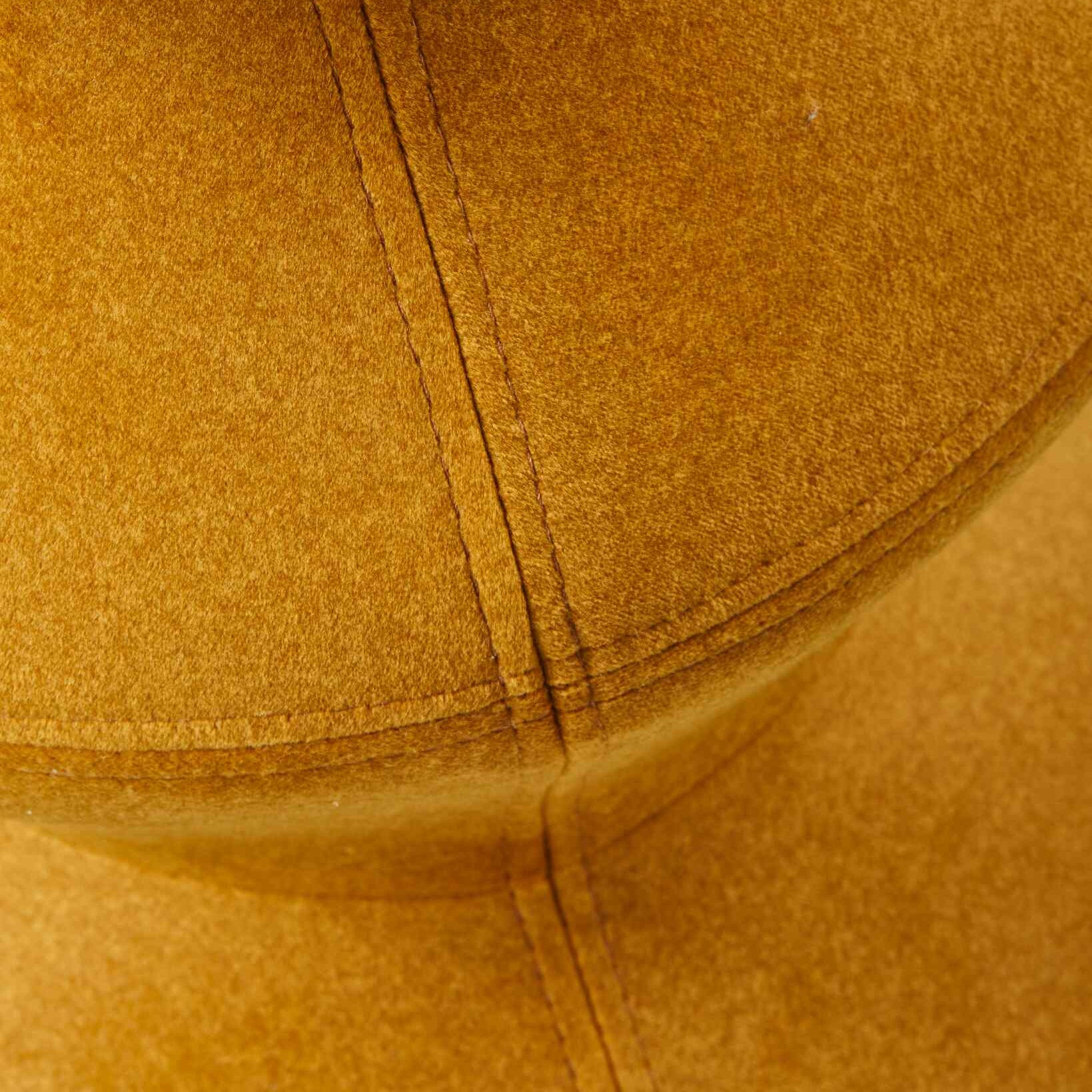 Hocker SOFT ZIG ZAG senfgelb