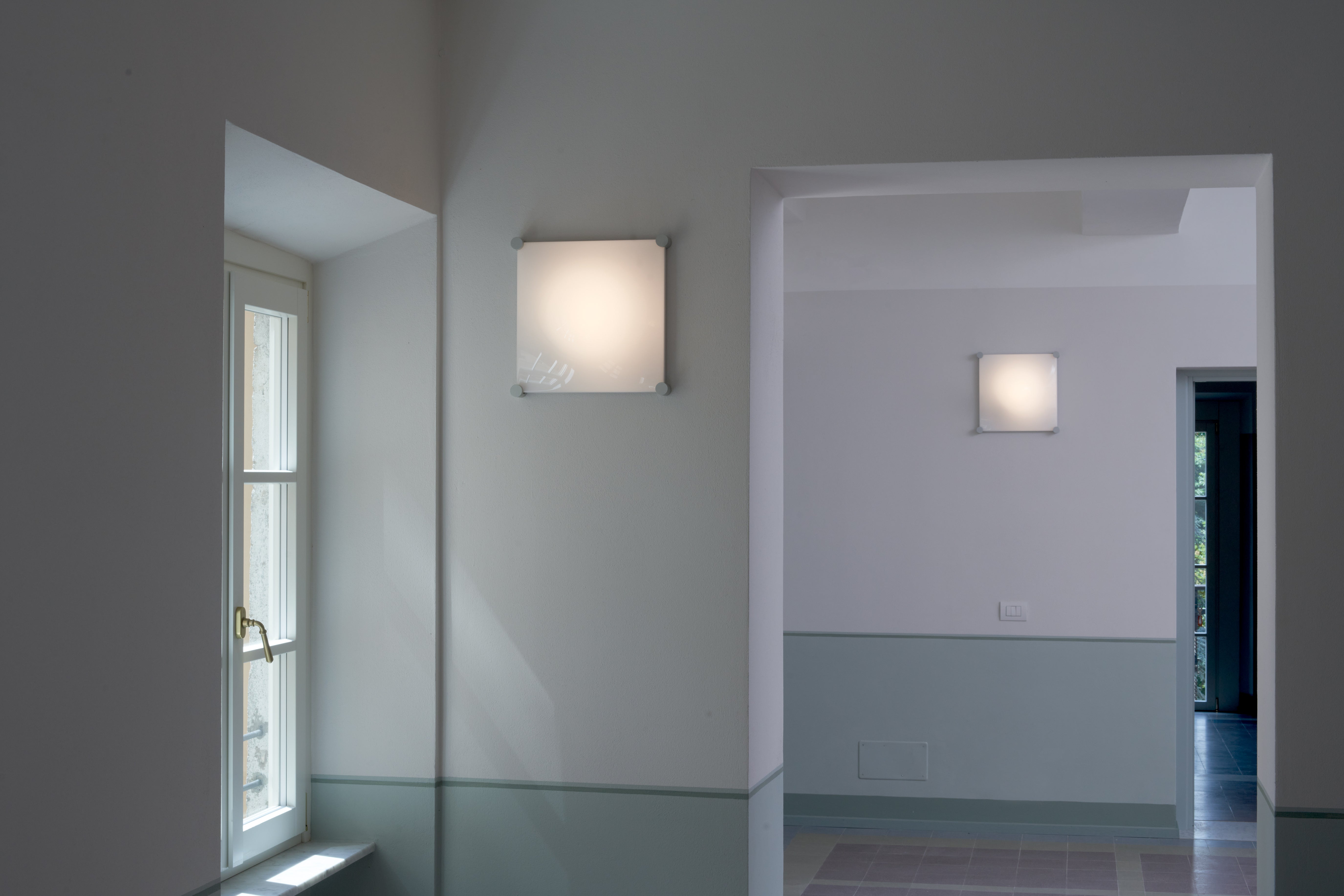 Wandlamp BOLLA wit