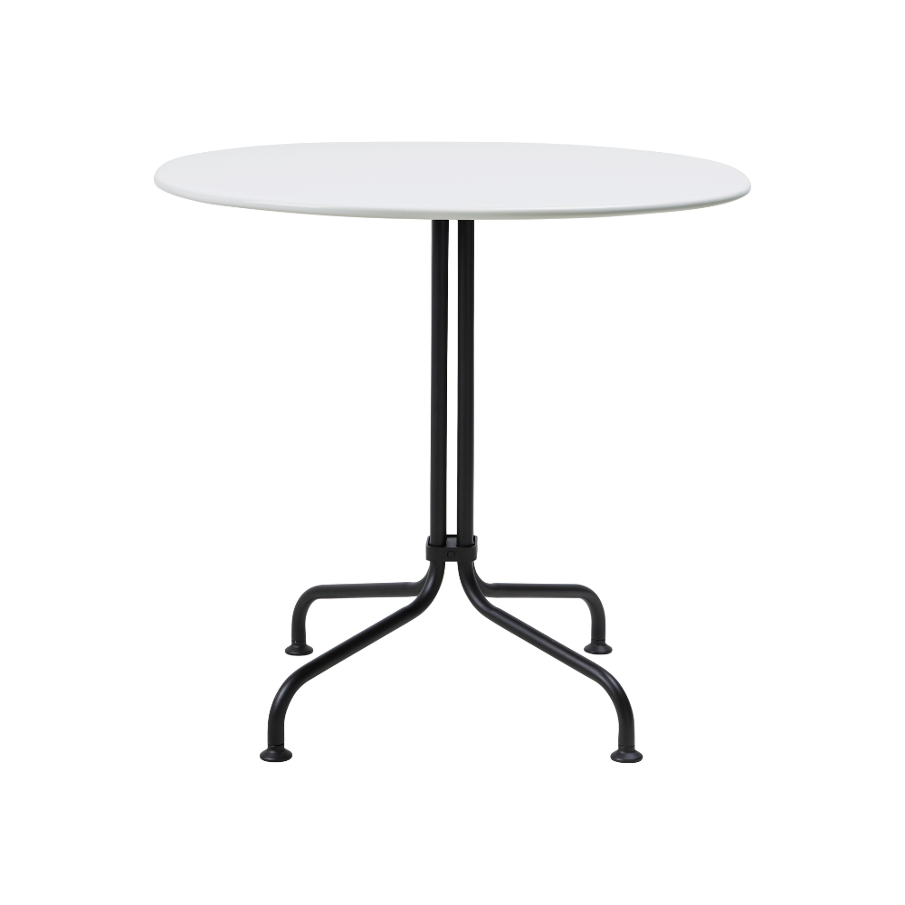 Gartentisch CARMEL weiße Keramik