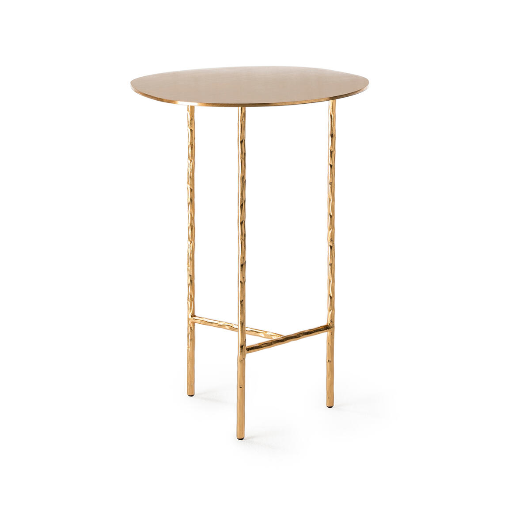 Round Side Table XXX Gold