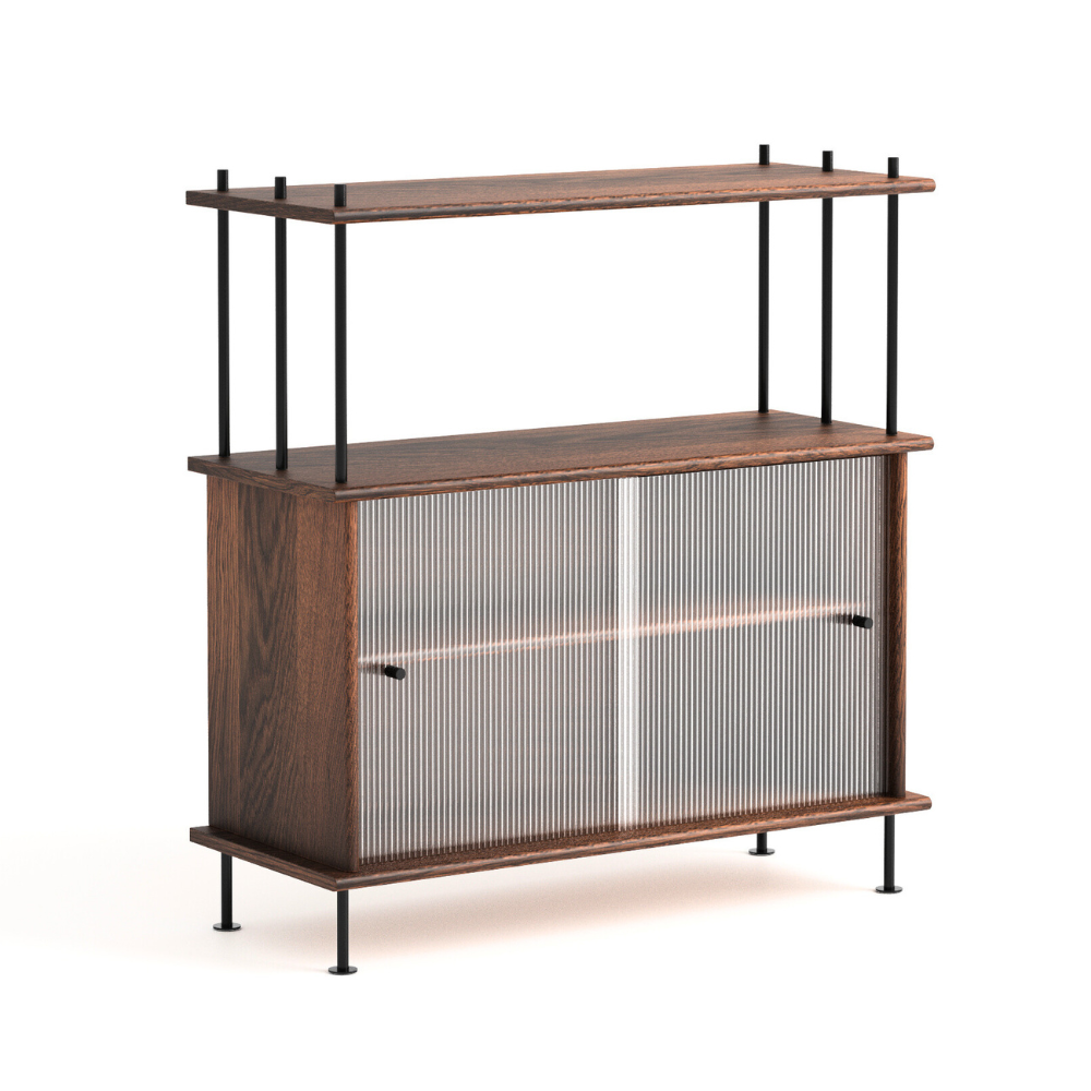 BAVA 100 Schrank dunkles Eichenholz