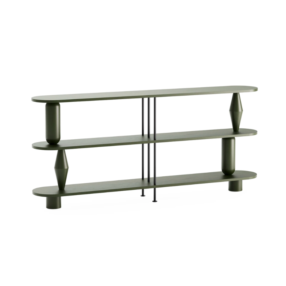 Regal VAZOO DUO grünes Eichenholz