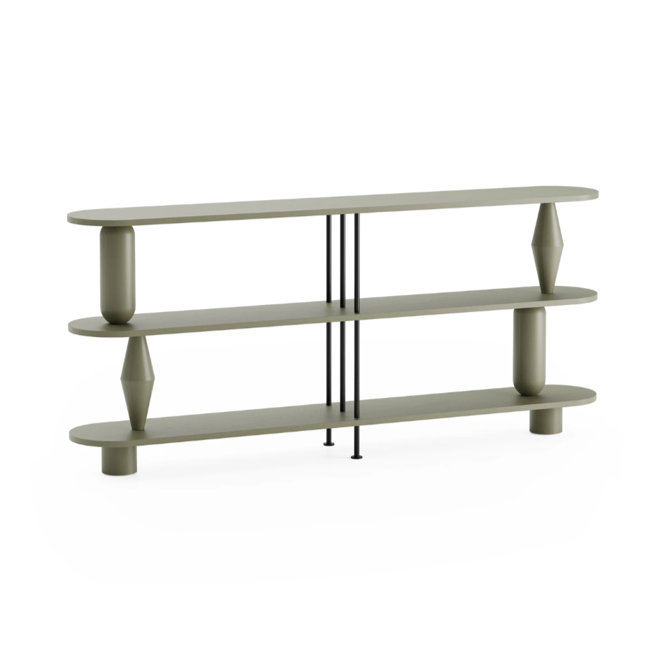 VAZOO DUO rek olijfhout eiken