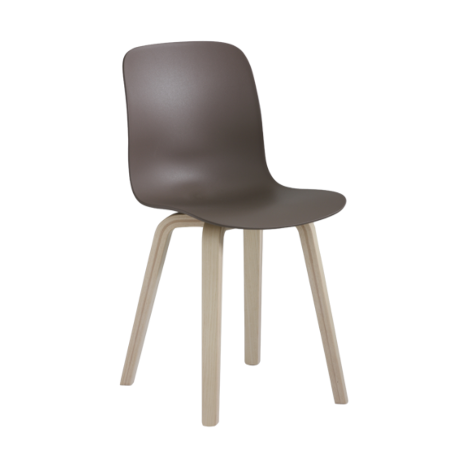 SUBSTANCE chair in brown with an ash base