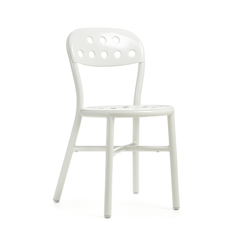 Outdoor chair PIPE white