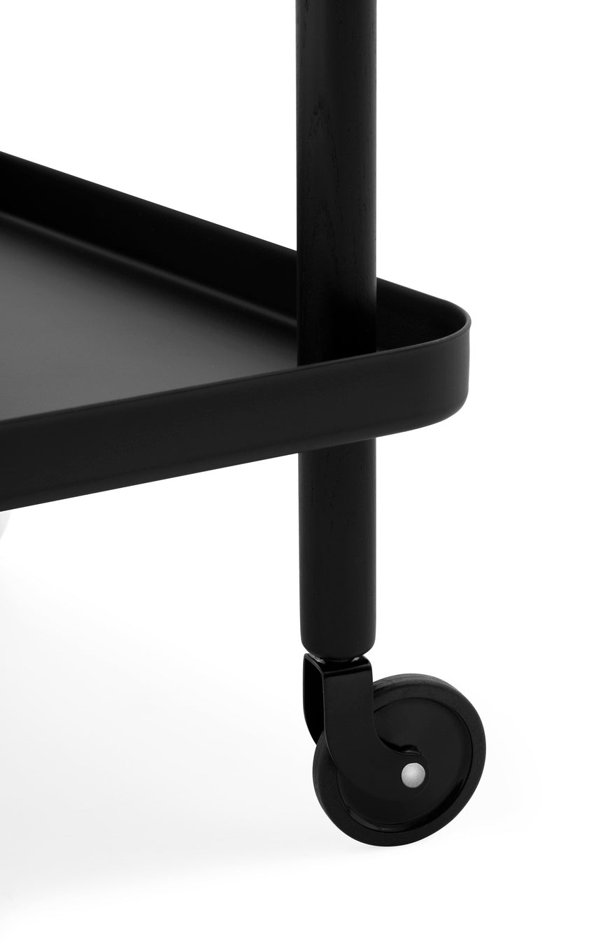 Wózek na kółkach BLOCK czarny – Normann Copenhagen