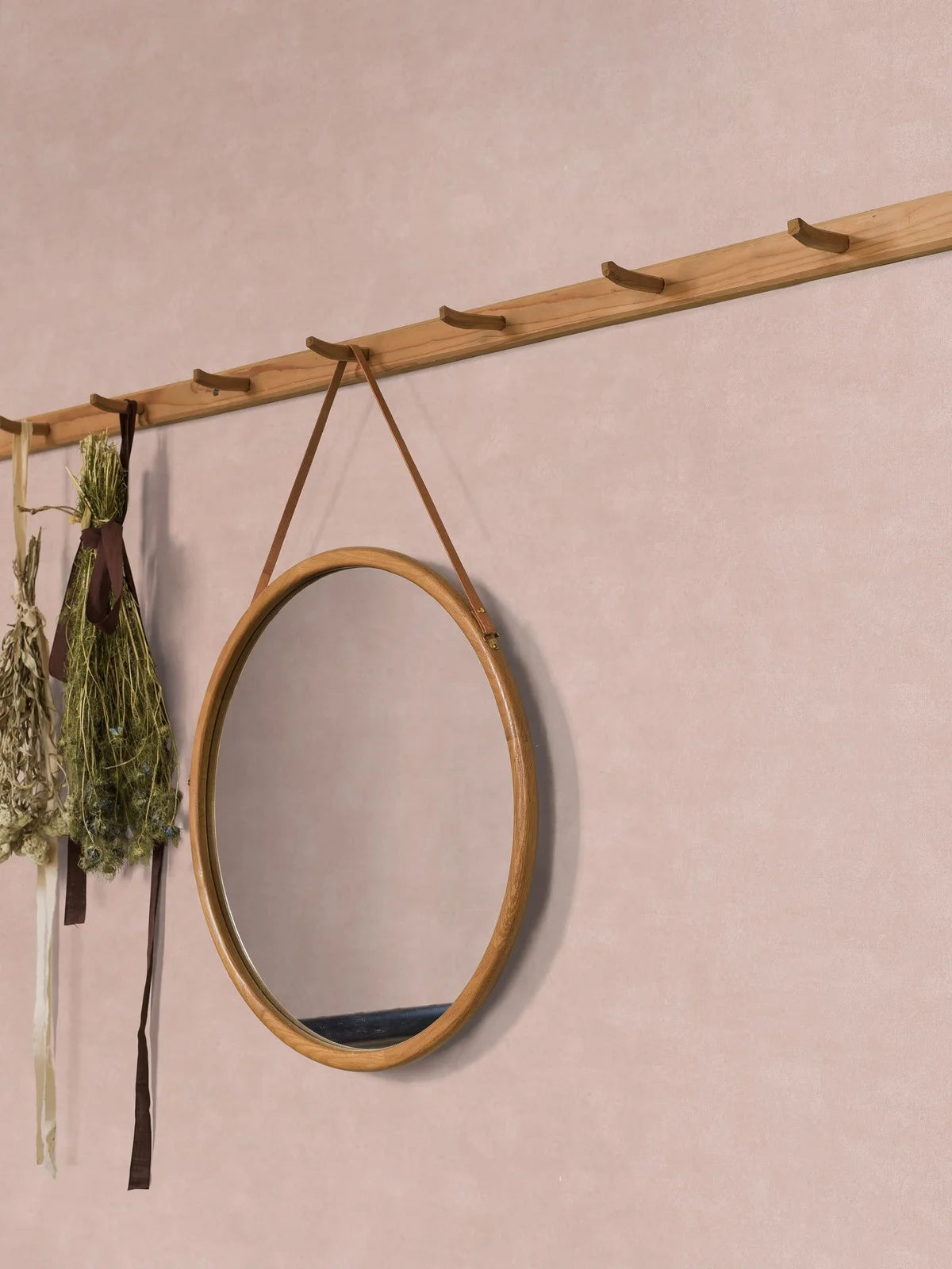 Tapeta imitująca płótno SHADES - RHODONITE jasny różowy – styl minimalistyczny