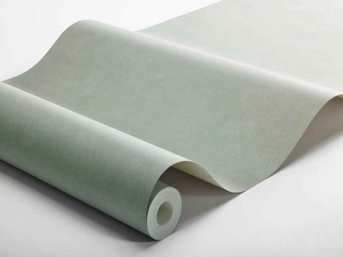 Behang dat canvas imiteert SHADES - LARIMAR lichtgroen