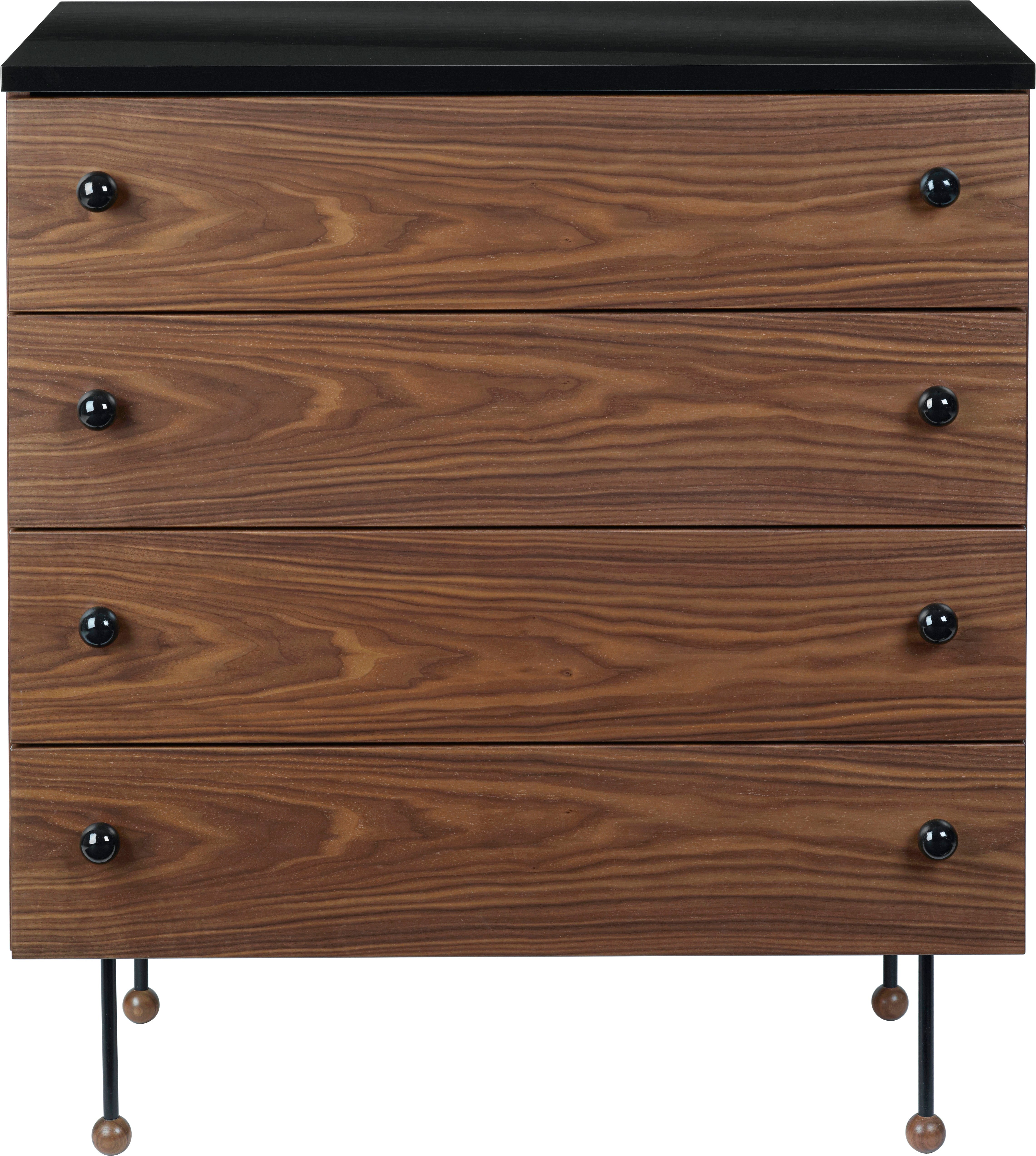 Kast 62 notenhout