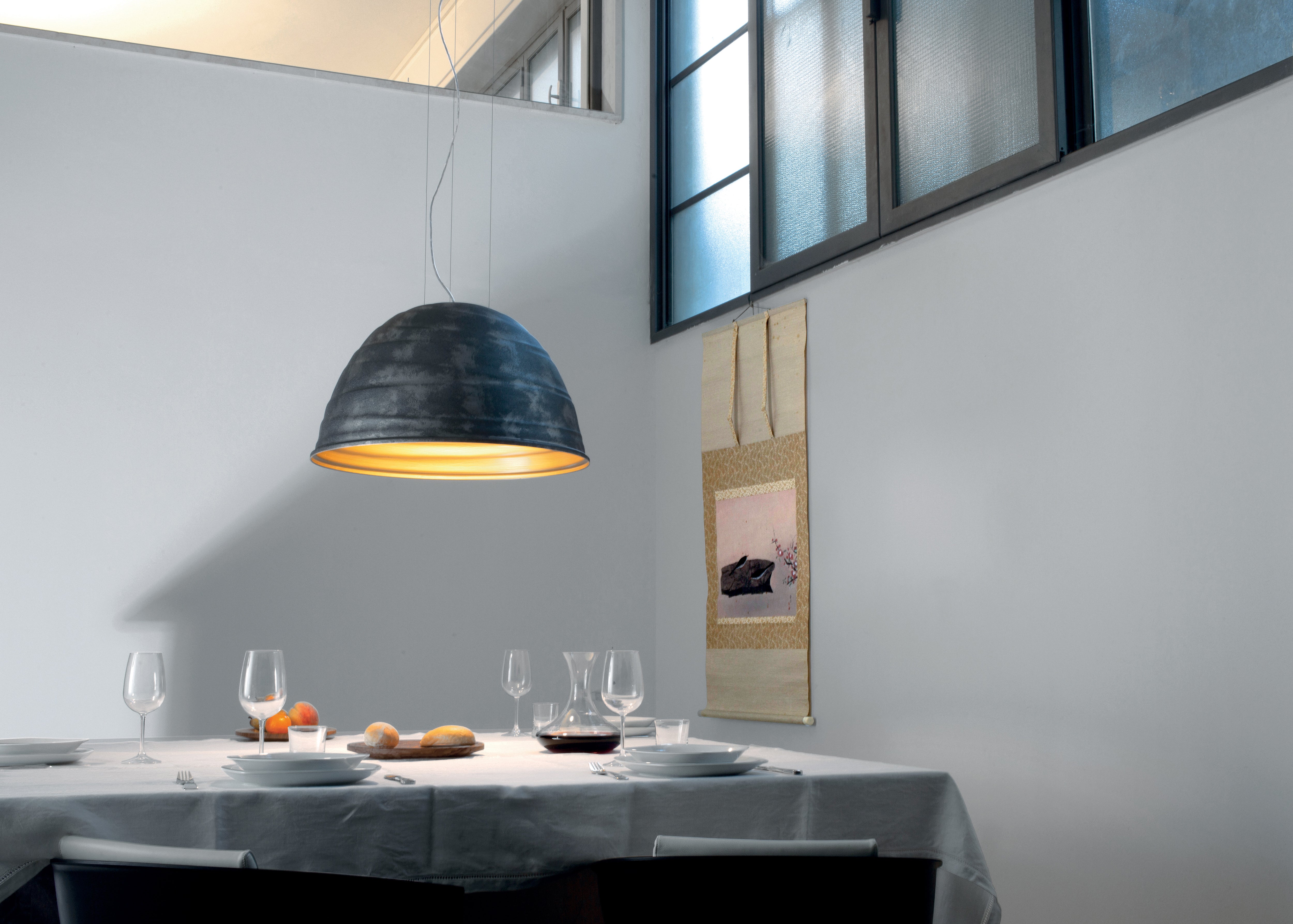 Hanglamp BABELE metallic