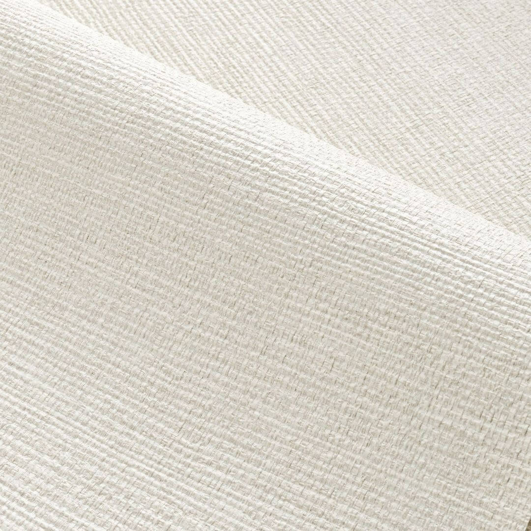 Structural wallpaper imitating canvas CARIOCA - NEIGE broken white