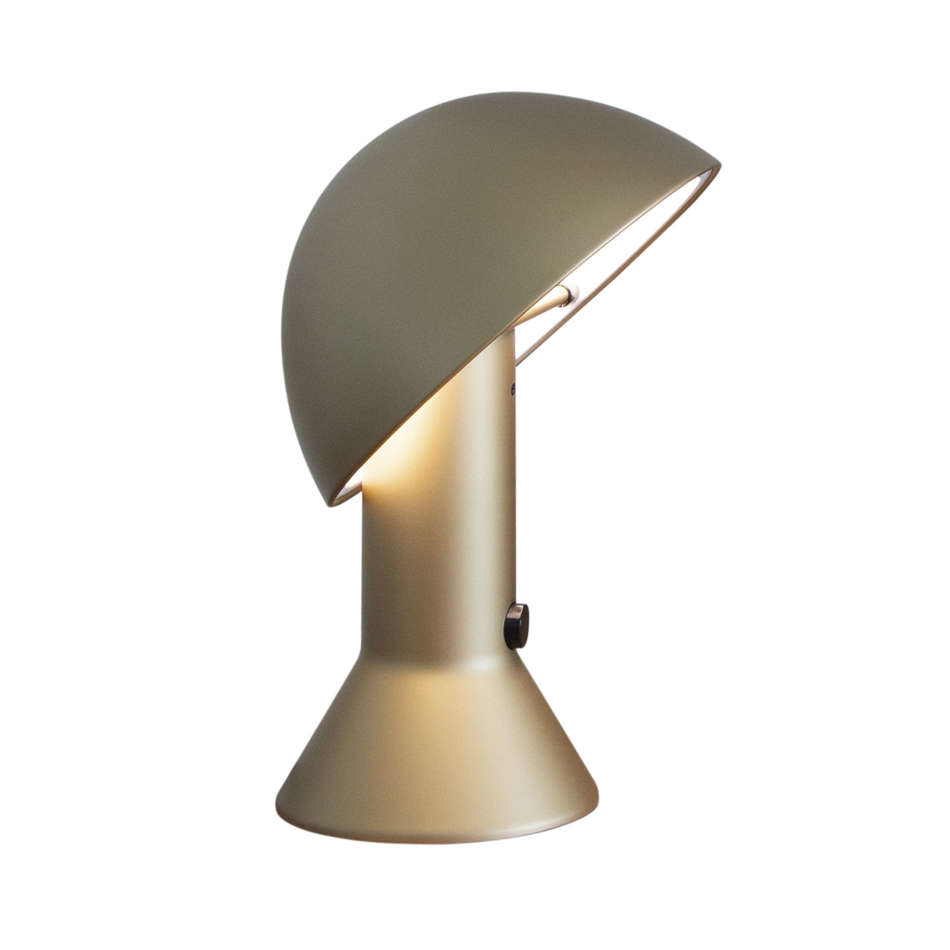 Tafellamp ELMETTO parel goud