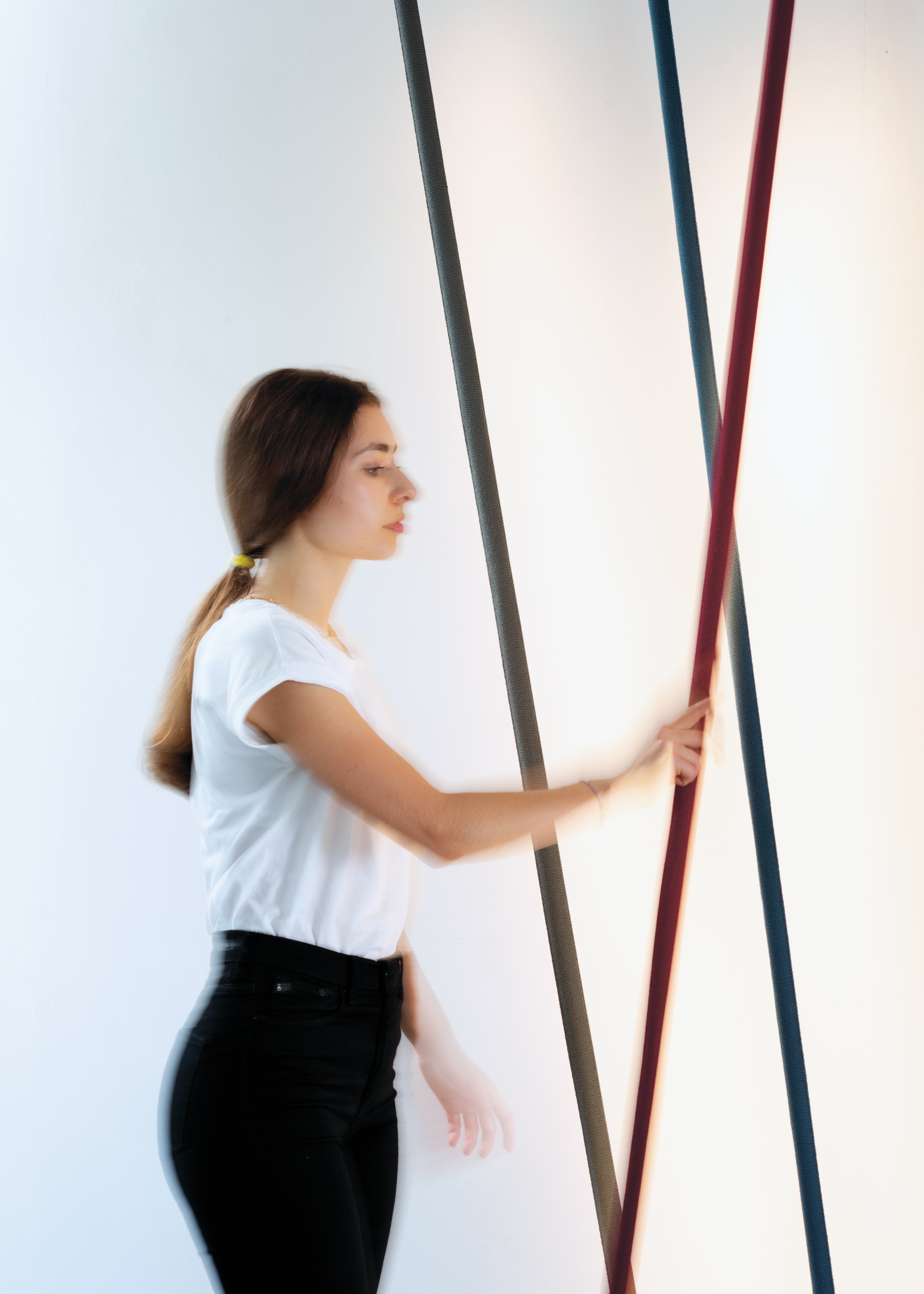 Vloerlamp ELASTICA grijs