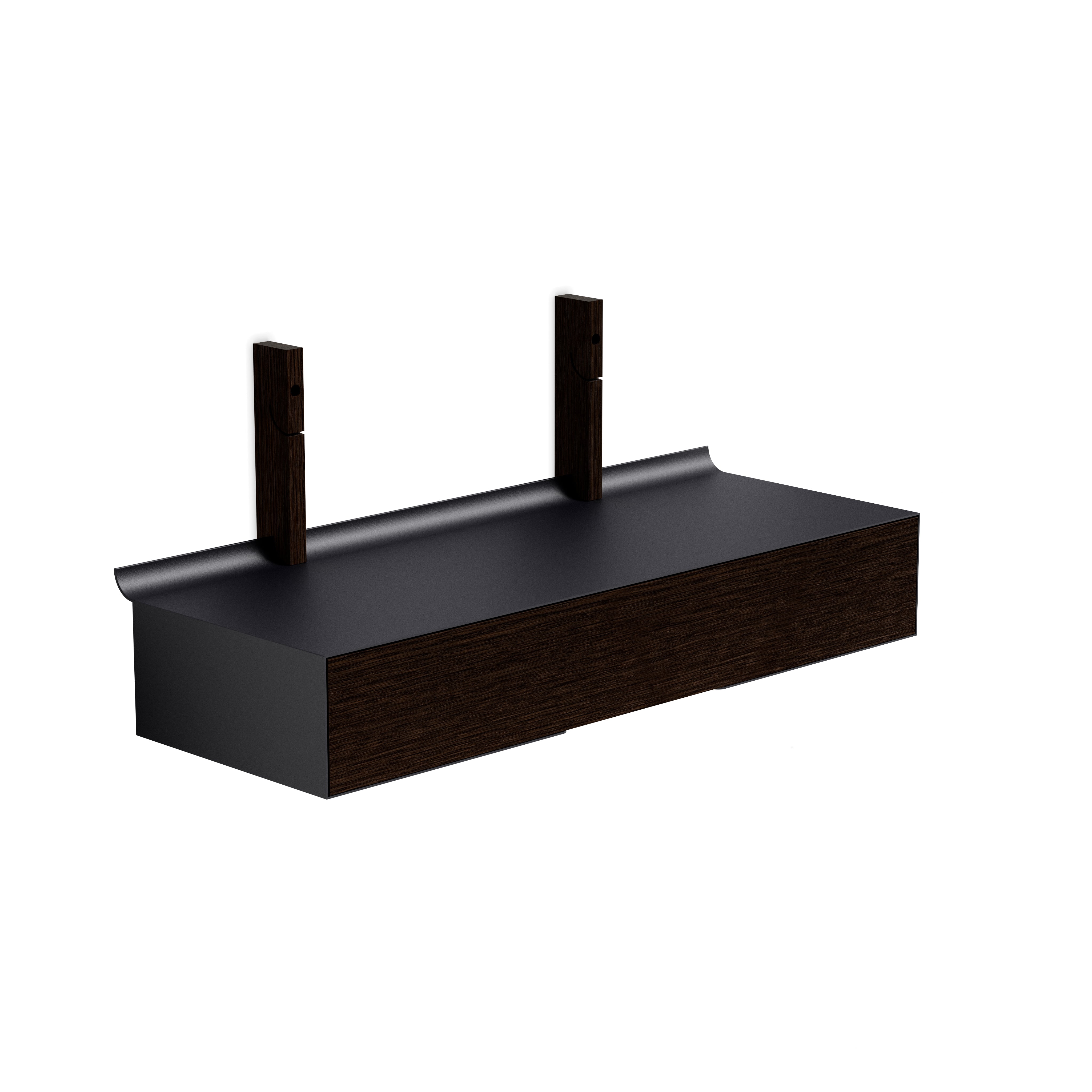 SMILE wall cabinet black