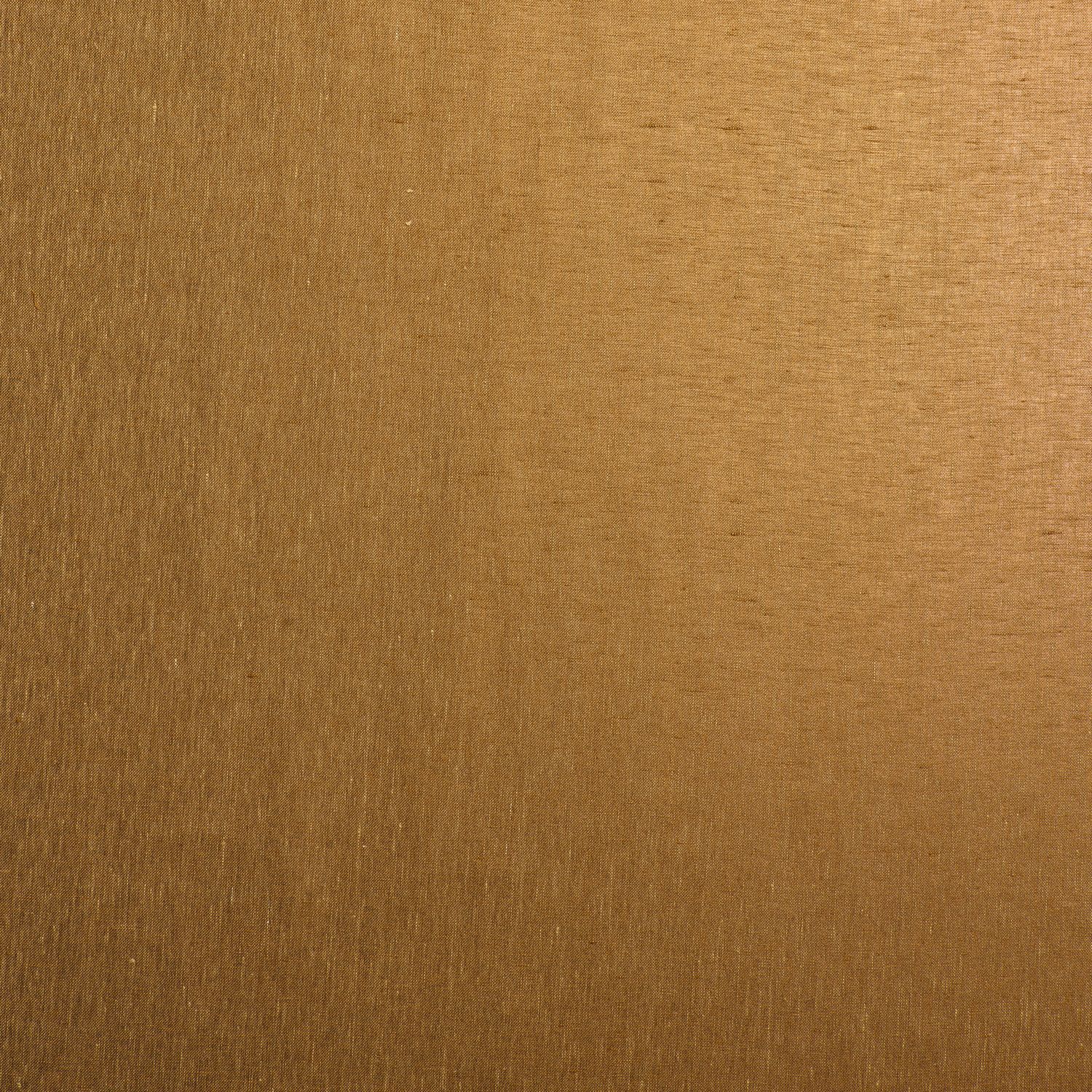 Linnen textielbehang met opaliserend effect ELARA - MORDORÉ goudkleurig