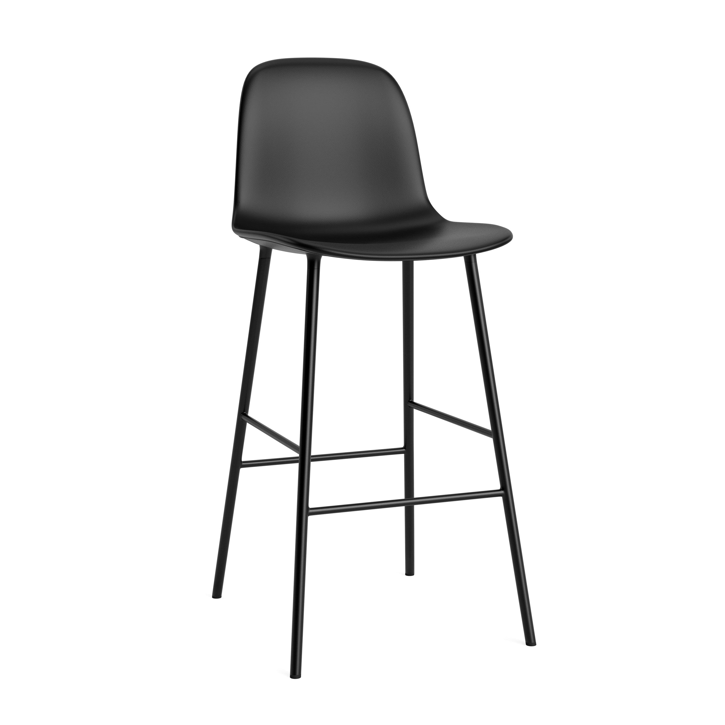 Bar bar chair with black base