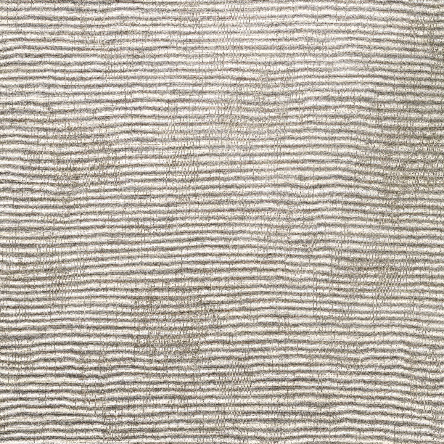 Textile wallpaper with a structural canvas look ORCADE - PEARL dirty pearl