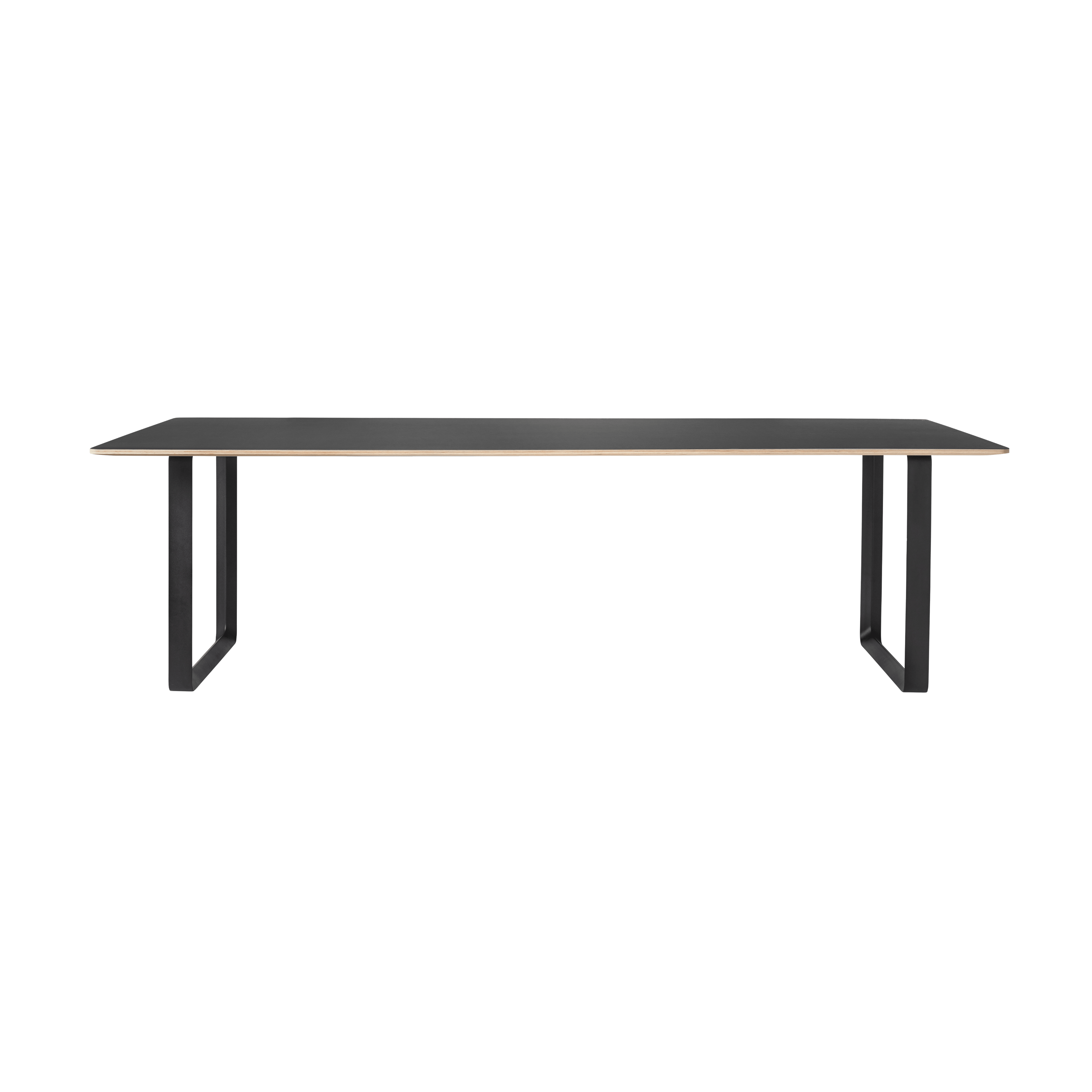 Zwart 70/70 tafel