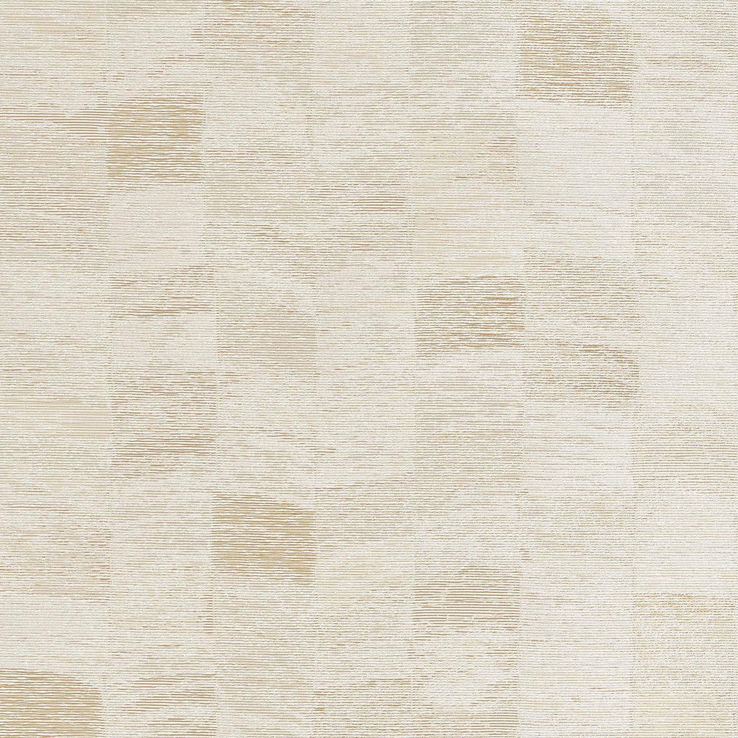 Strukturierte Textiltapete mit geometrischem Muster PUEBLOS - SABLE sandfarben