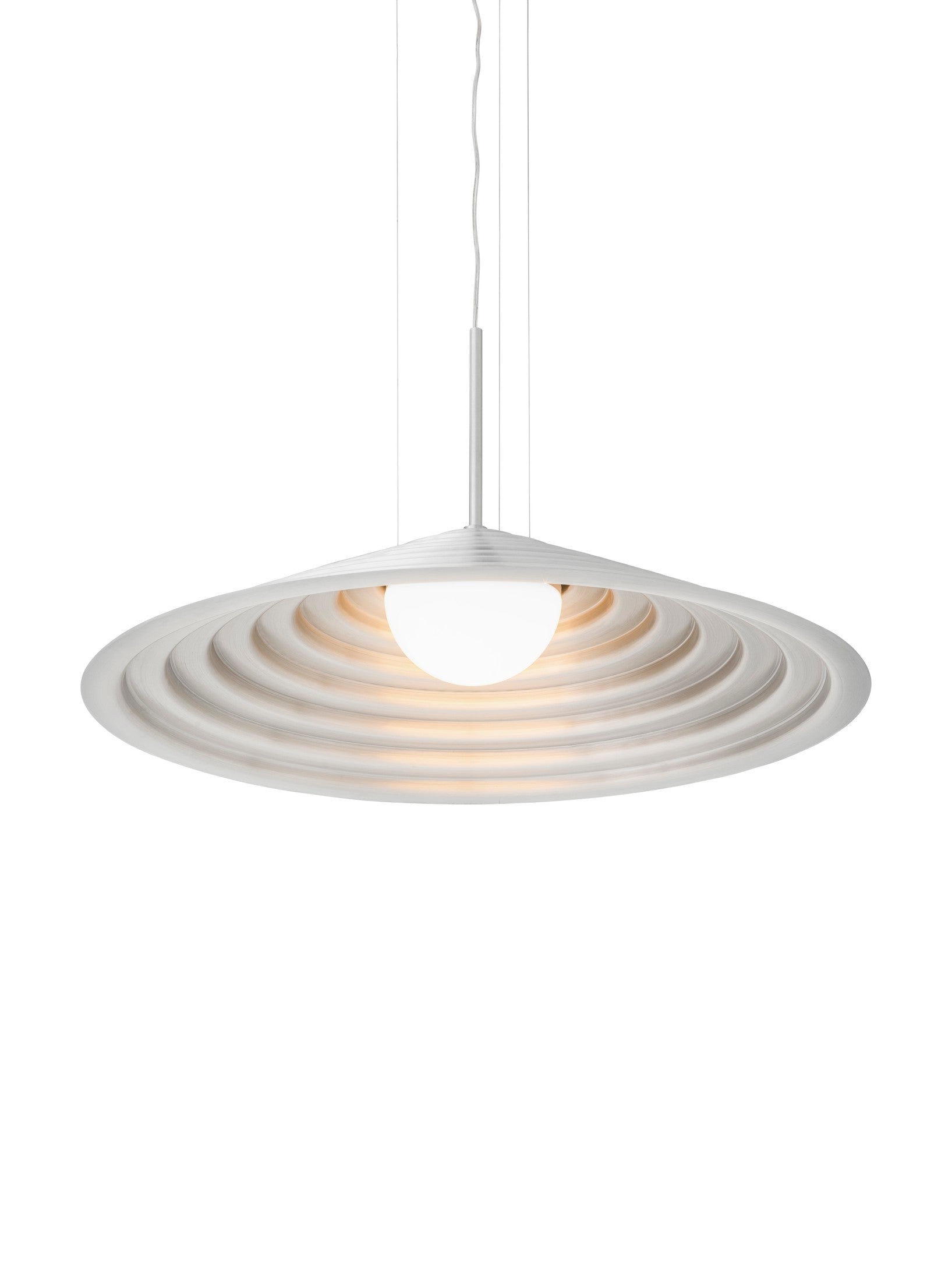 Hanglamp CHANCERY gepolijst aluminium