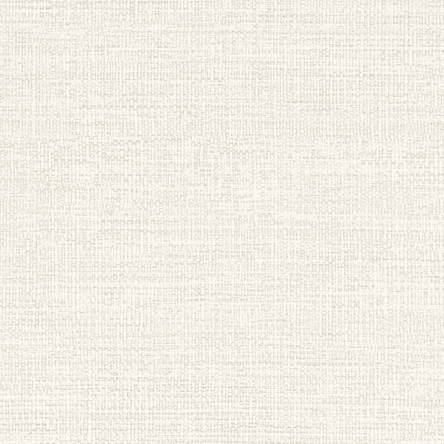 Structural wallpaper imitating canvas CARIOCA - NEIGE broken white