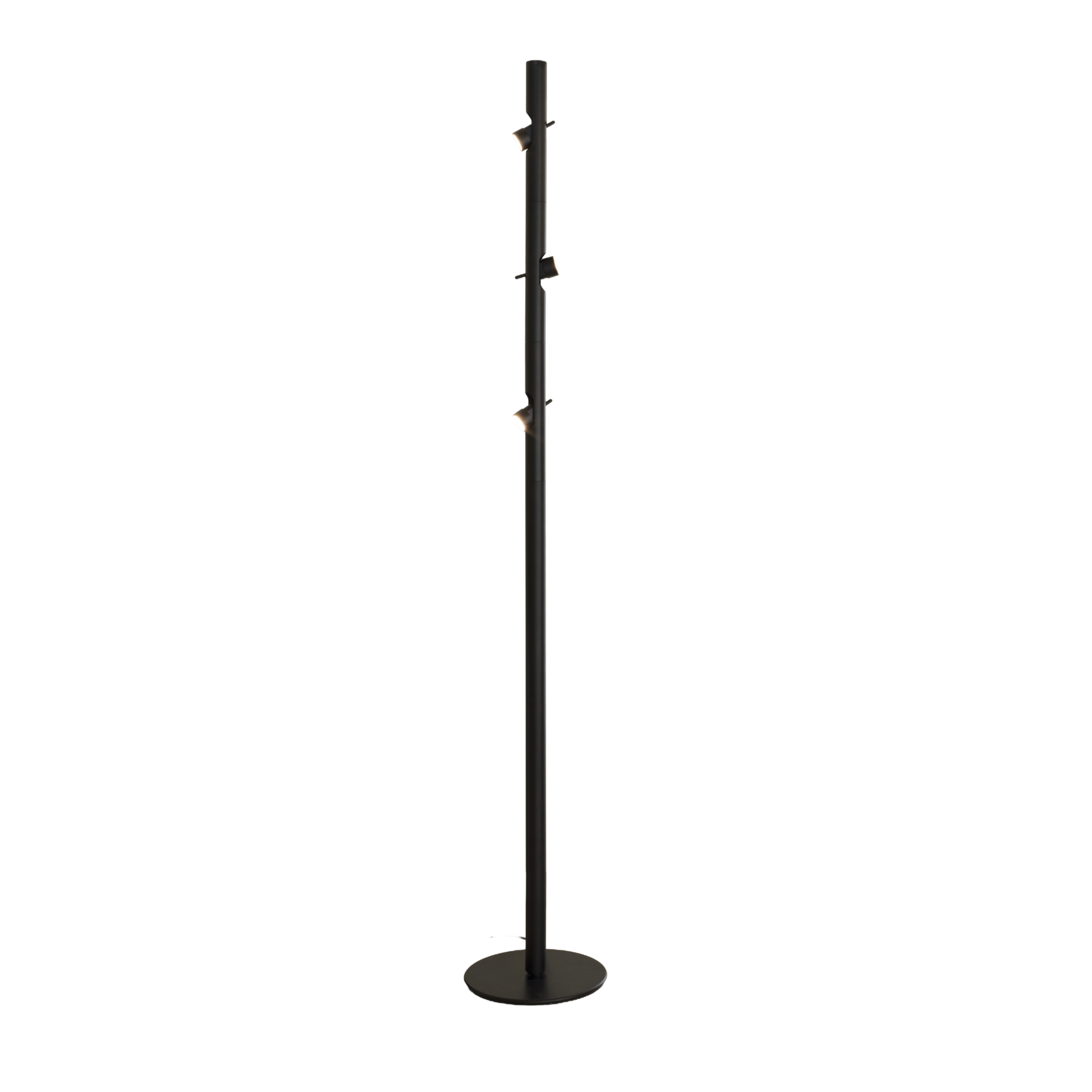 Lampa podłogowa 3-punktowa CALABRONE czarny