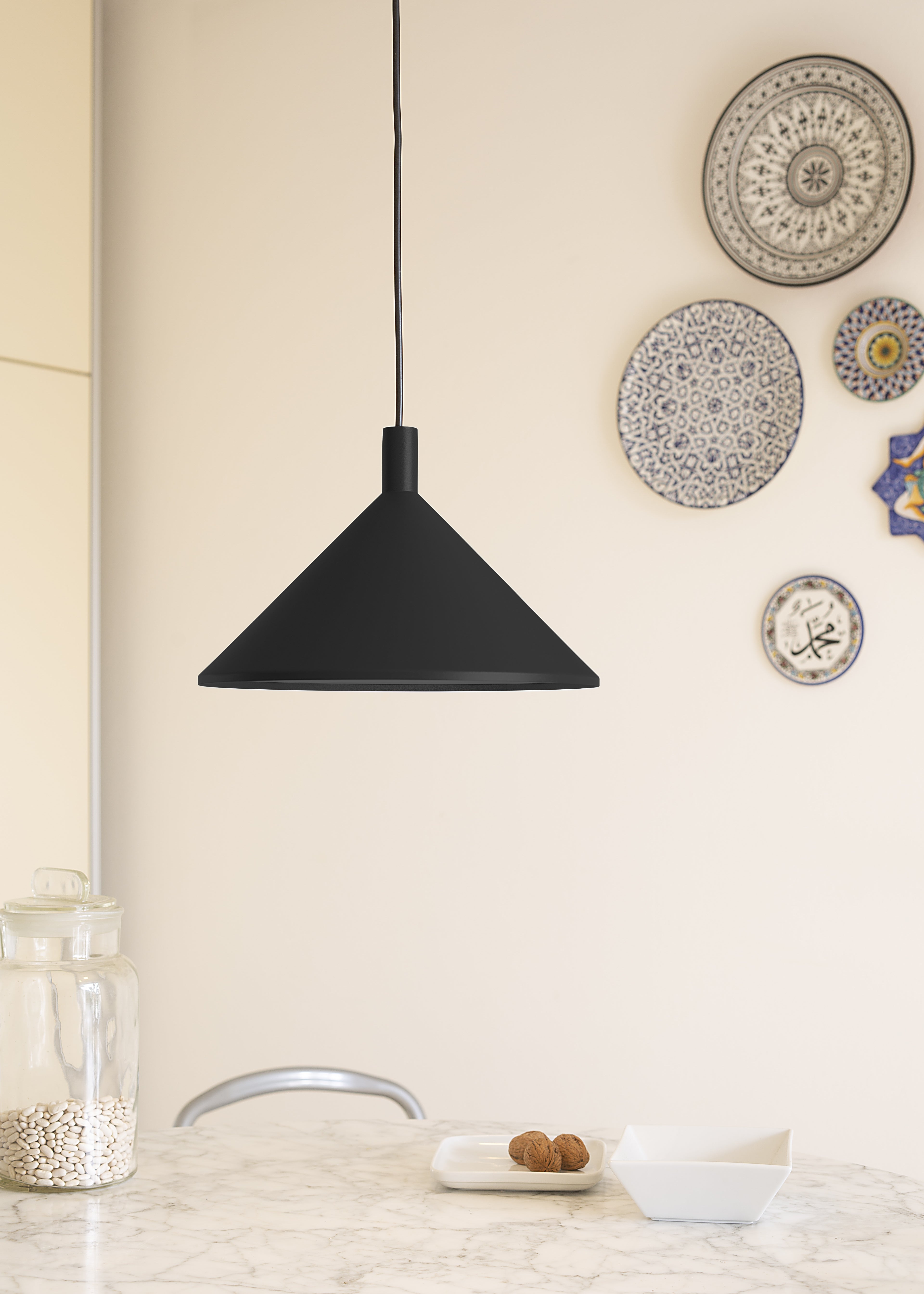 Hanglamp CONO wit