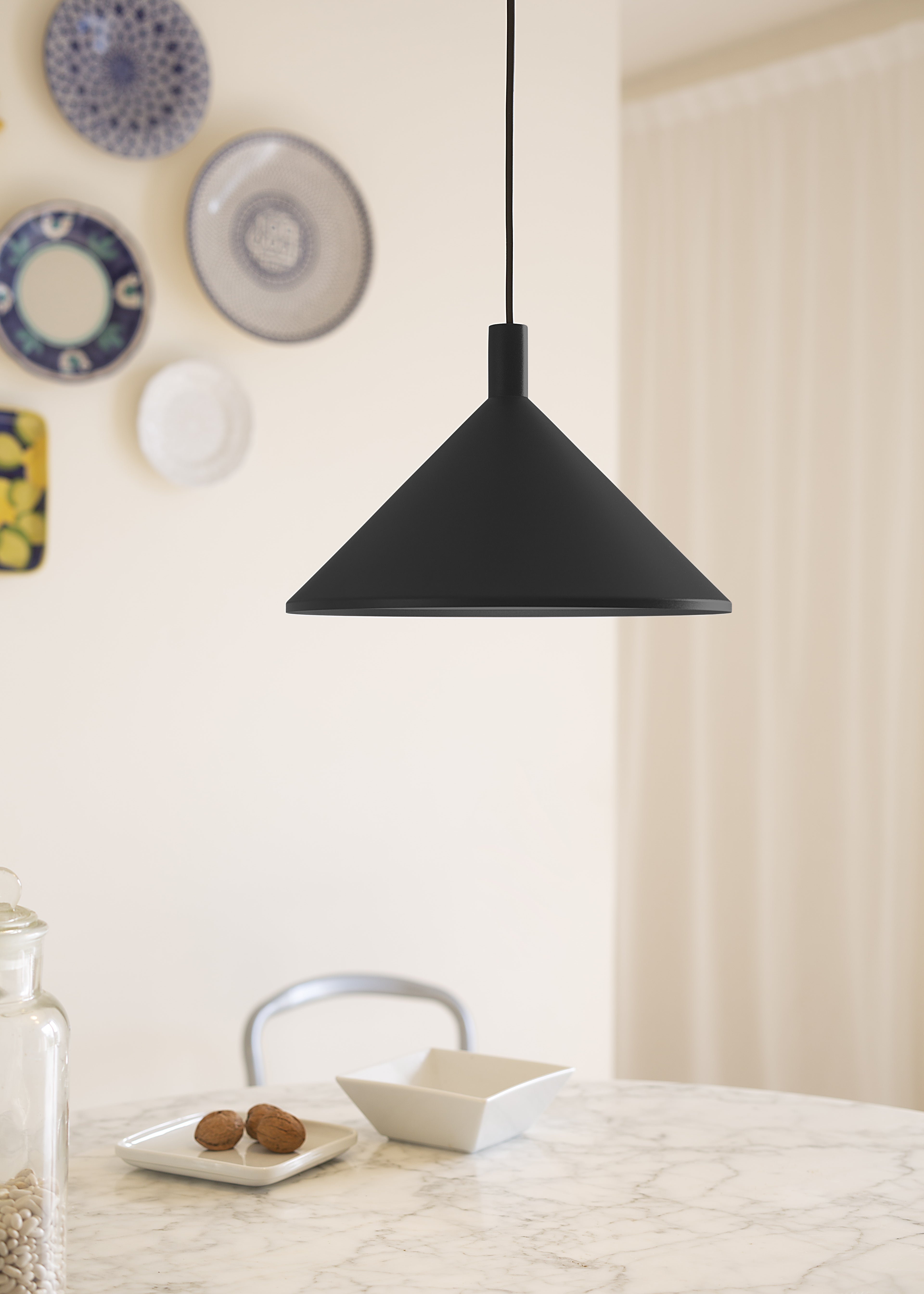 Hanglamp CONO wit