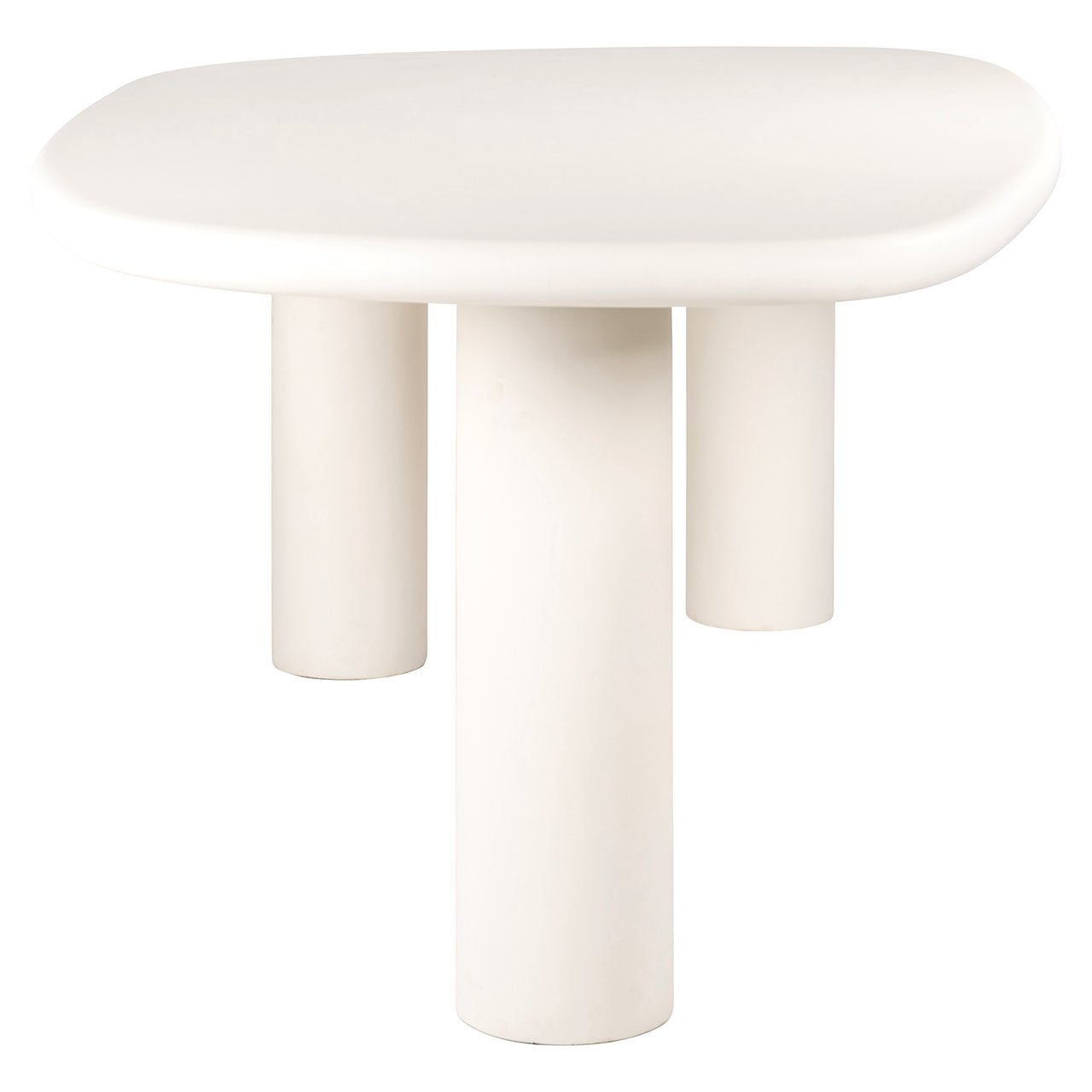 BLOOMSTONE white three-legged table