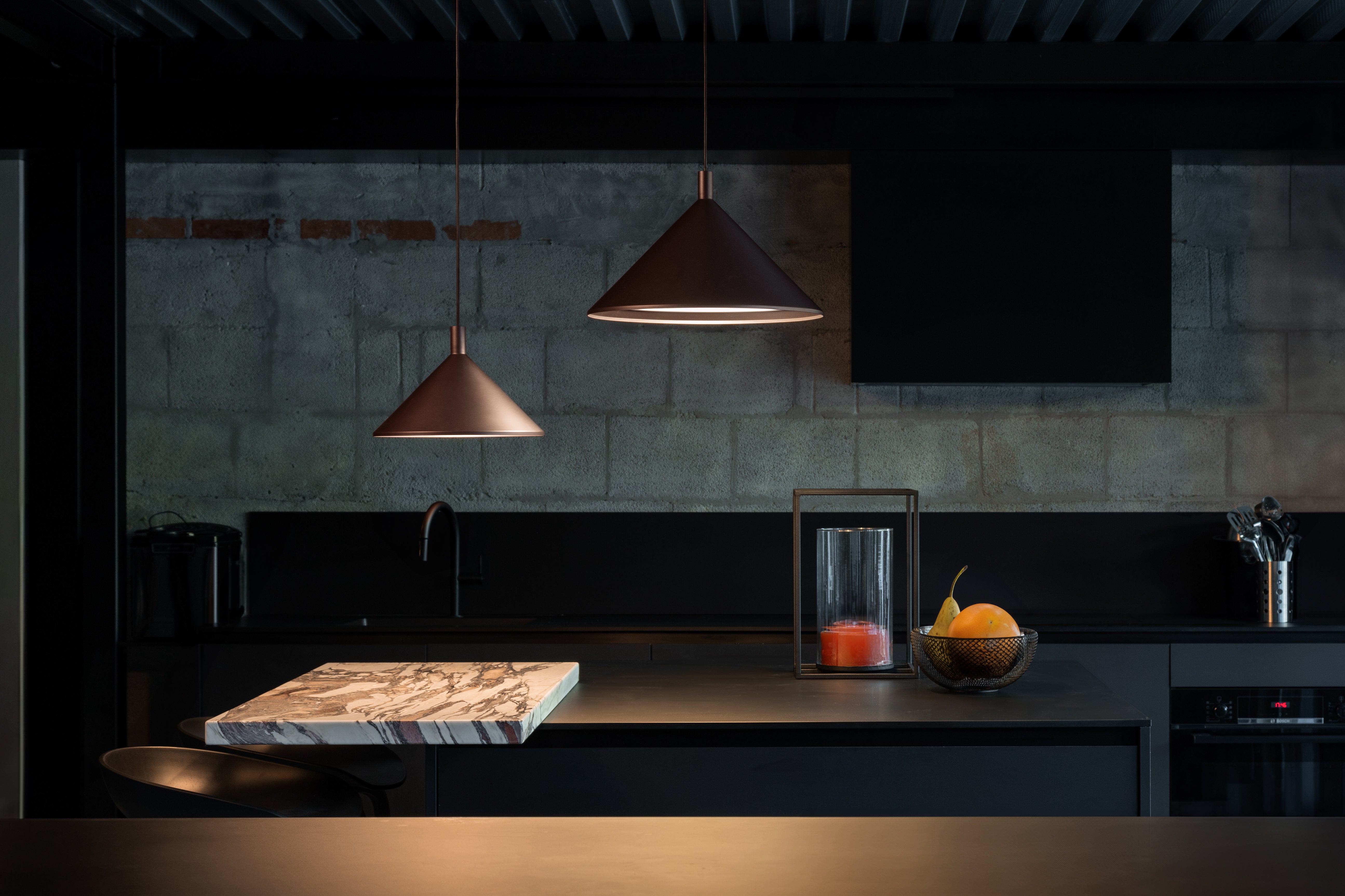 Hanglamp CONO wit
