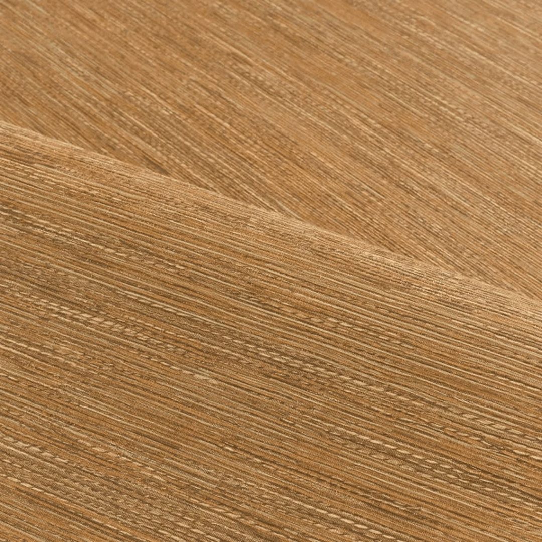 Textured wallpaper imitating jacquard fabric TATAMI - AMBRE amber
